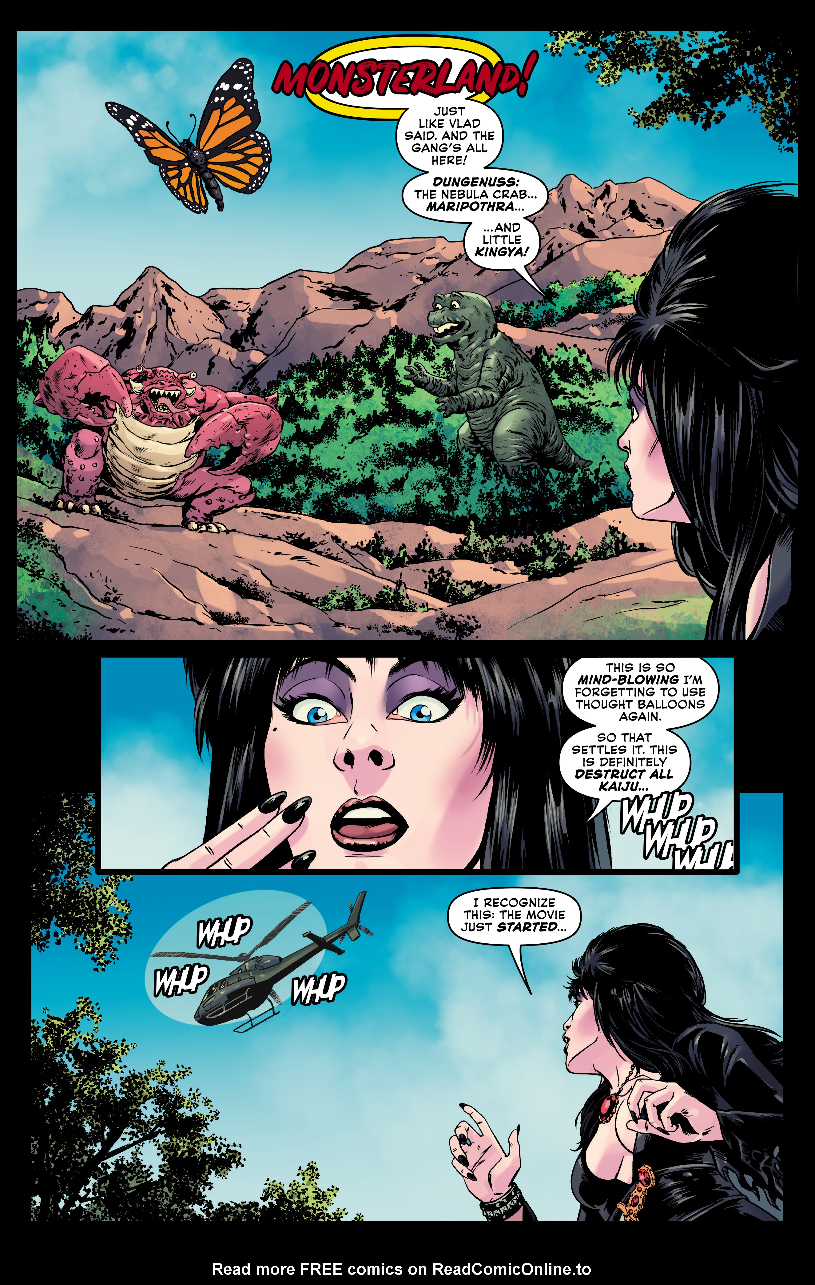 Read online Elvira in Monsterland comic -  Issue #4 - 9