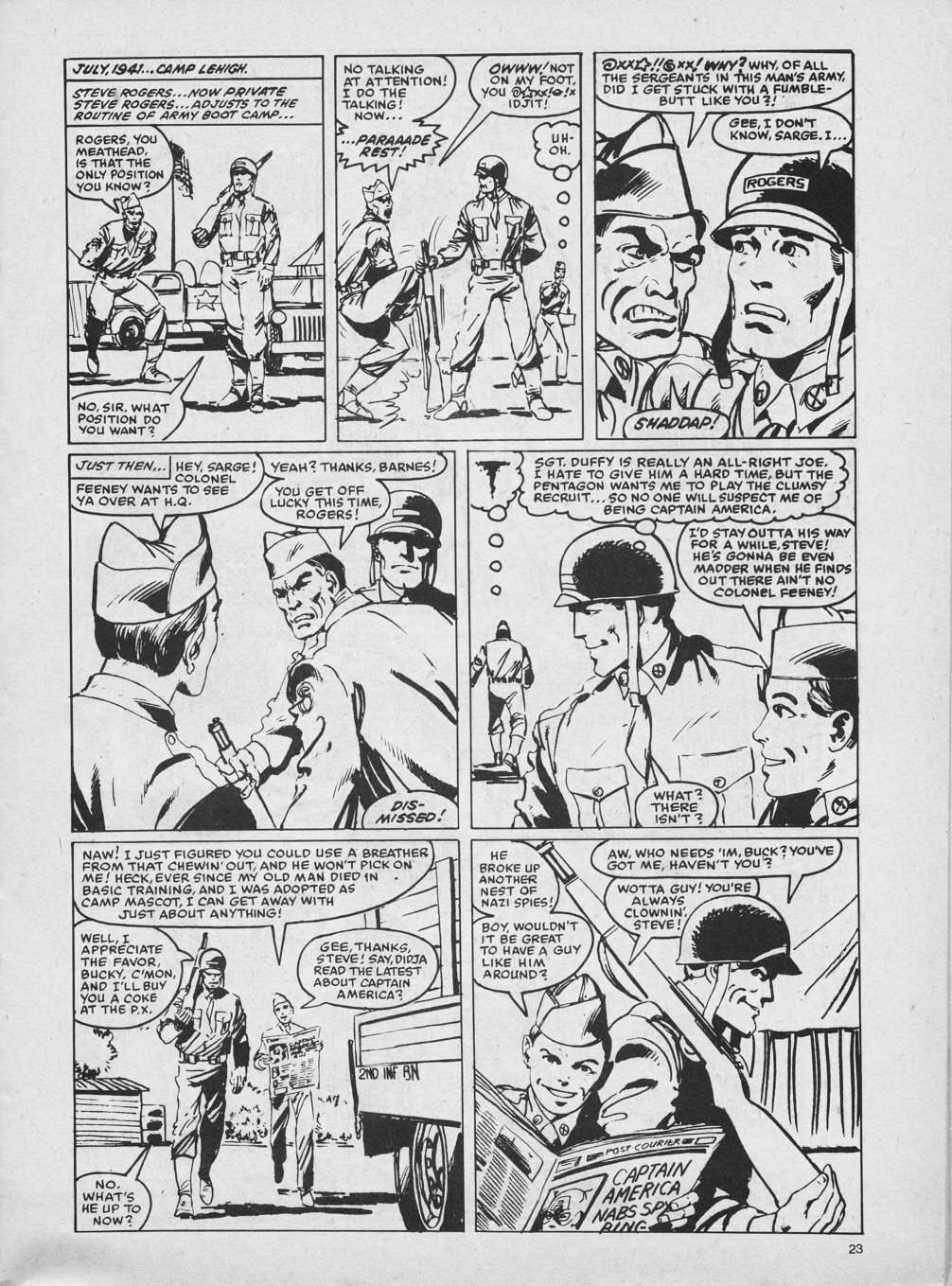 Read online Captain America Summer Special comic -  Issue # Full - 21