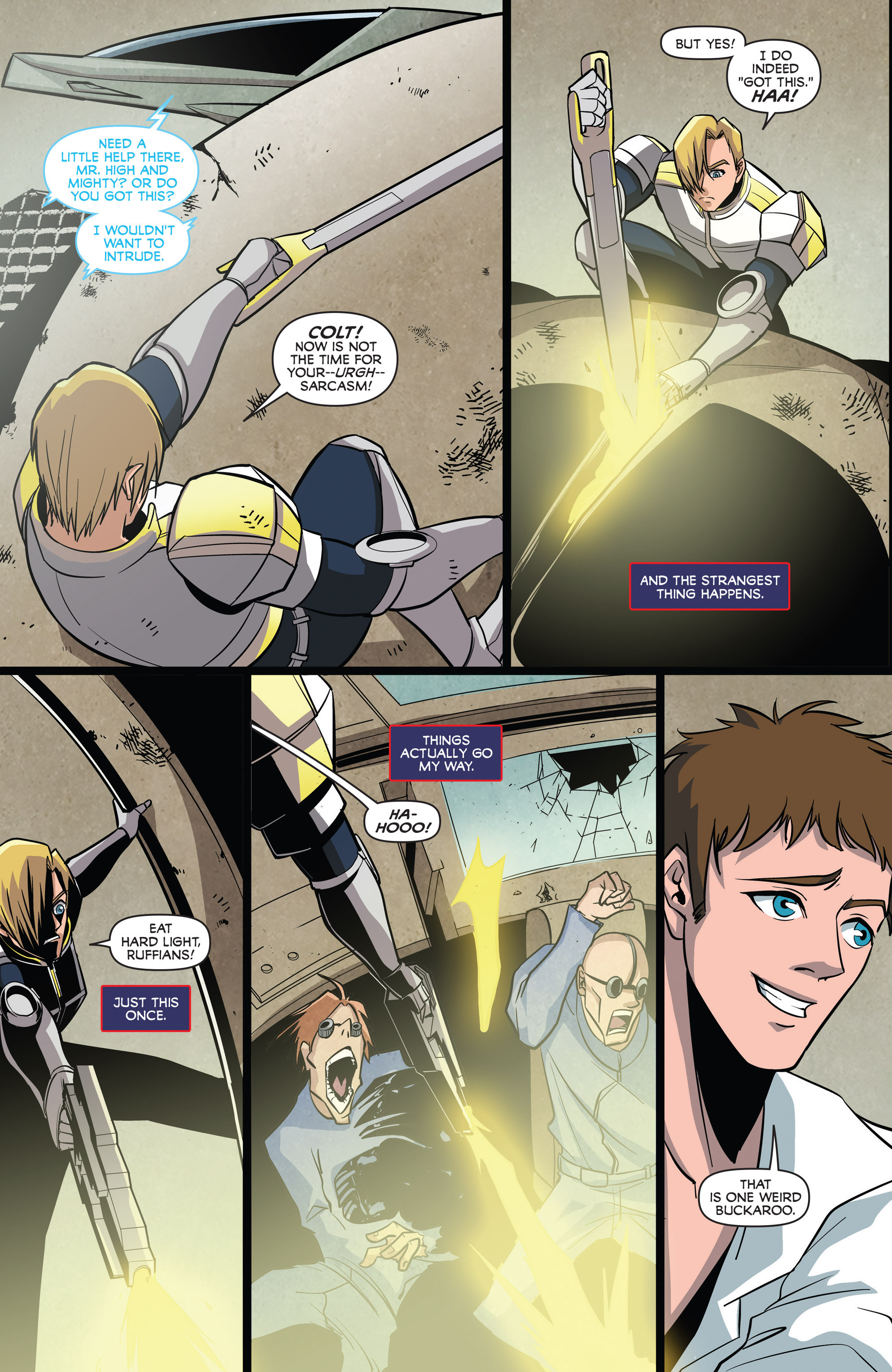 Read online Saber Rider and the Star Sheriffs comic -  Issue #3 - 23