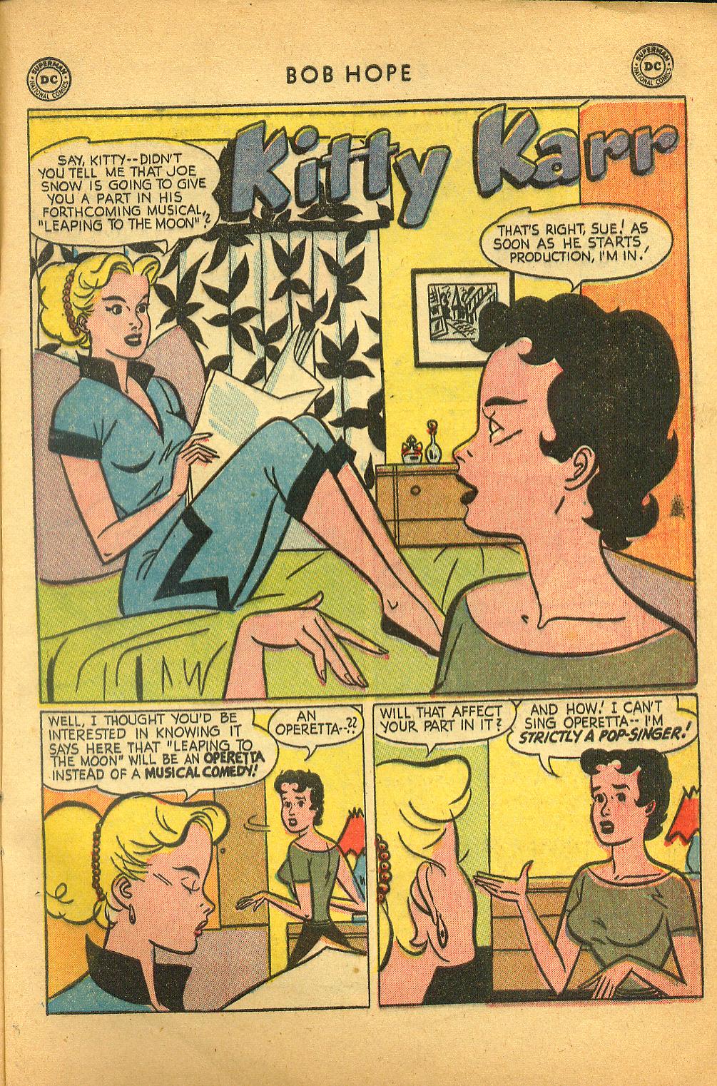 Read online The Adventures of Bob Hope comic -  Issue #28 - 39