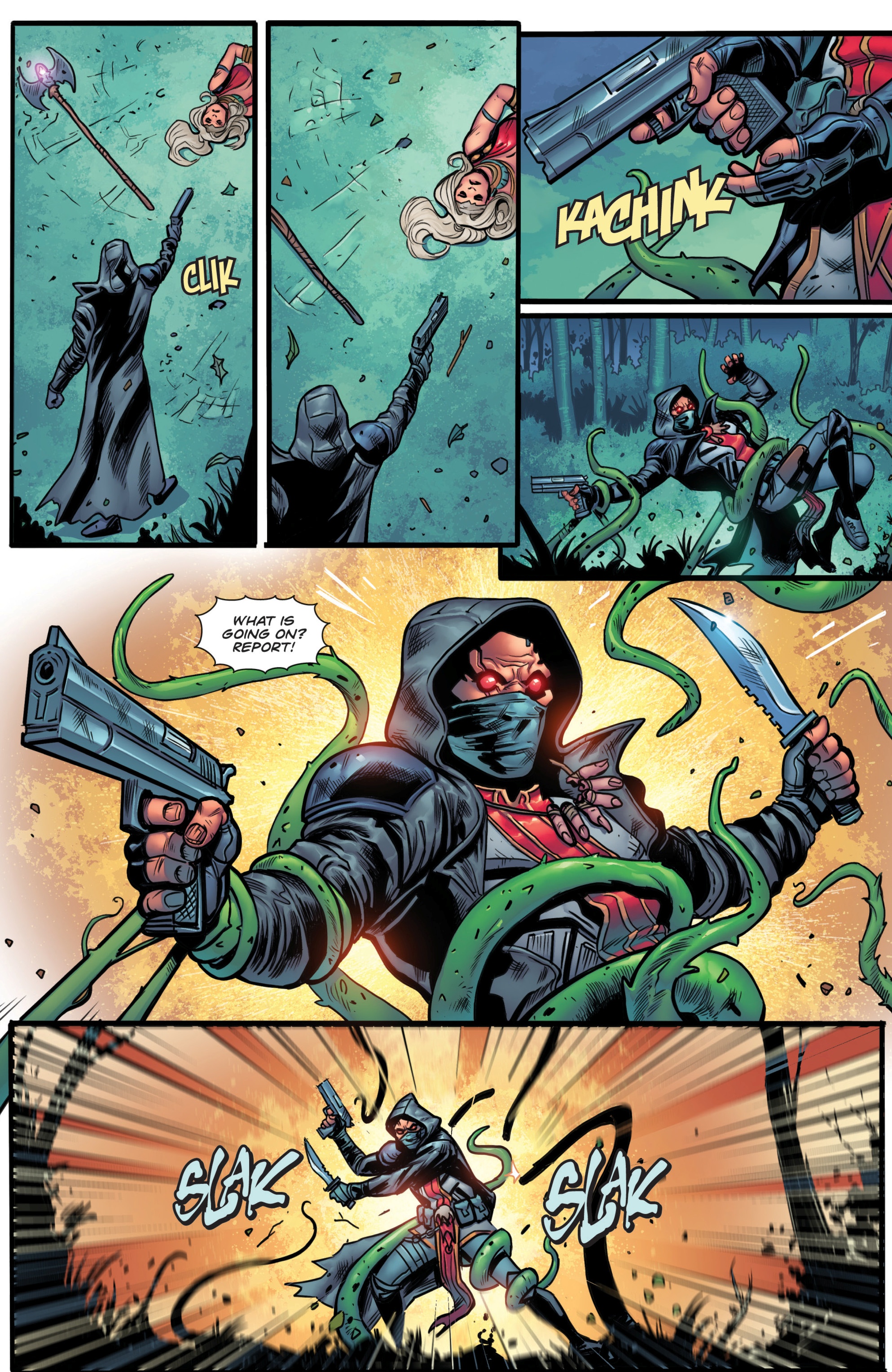 Read online Grimm Fairy Tales presents Coven comic -  Issue #2 - 6