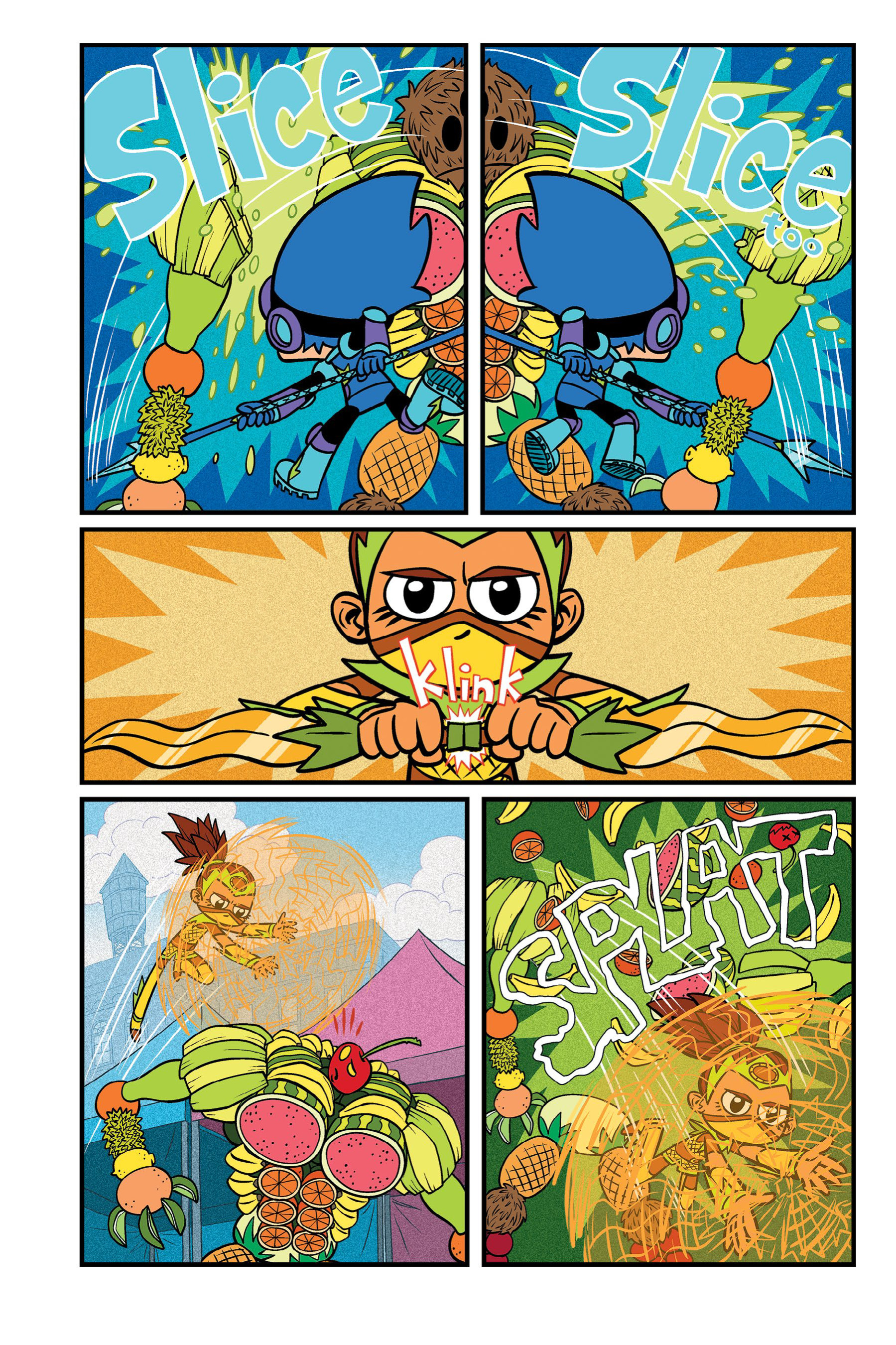 Read online Fruit Ninja: Frenzy Force comic -  Issue # TPB - 44