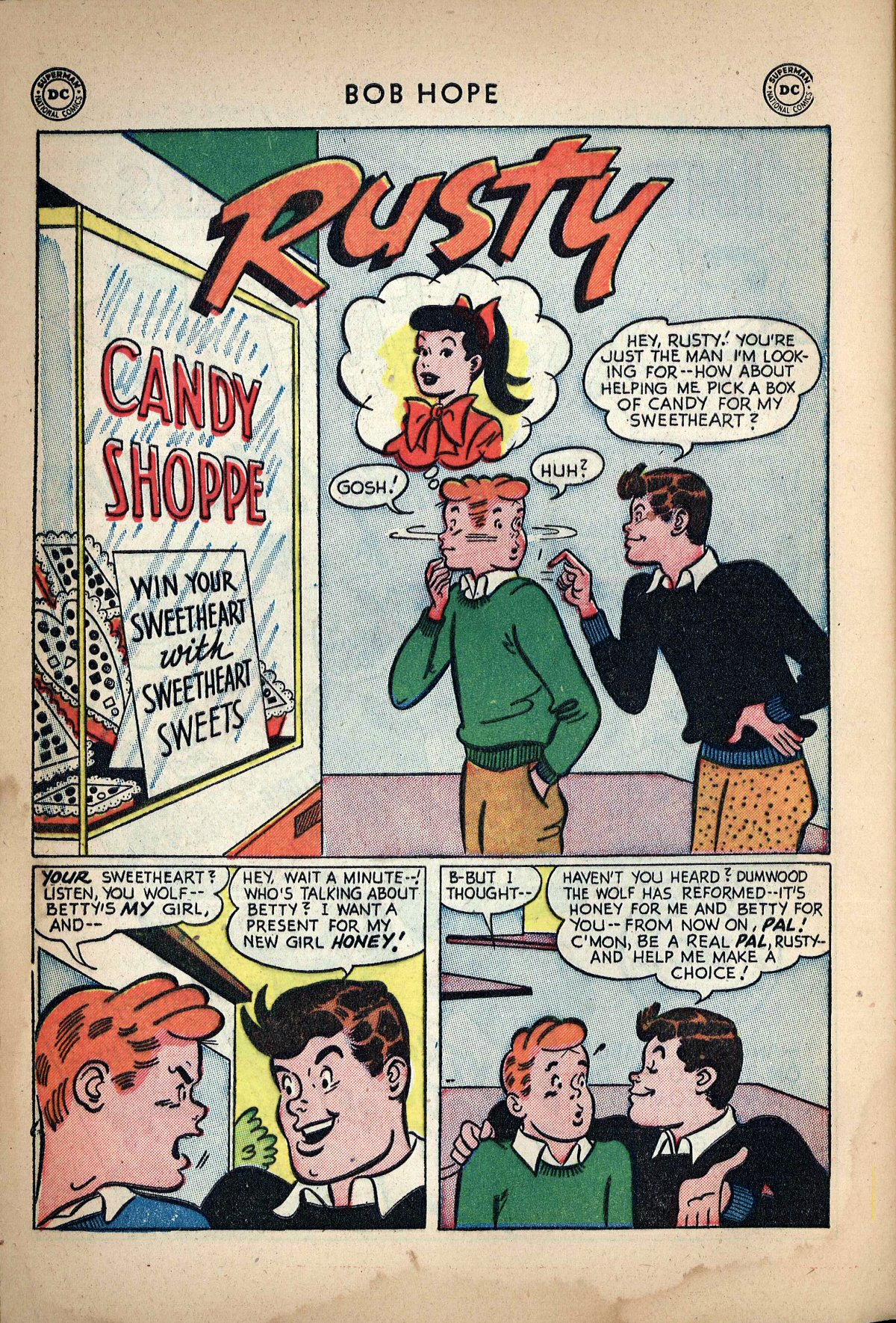 Read online The Adventures of Bob Hope comic -  Issue #23 - 38
