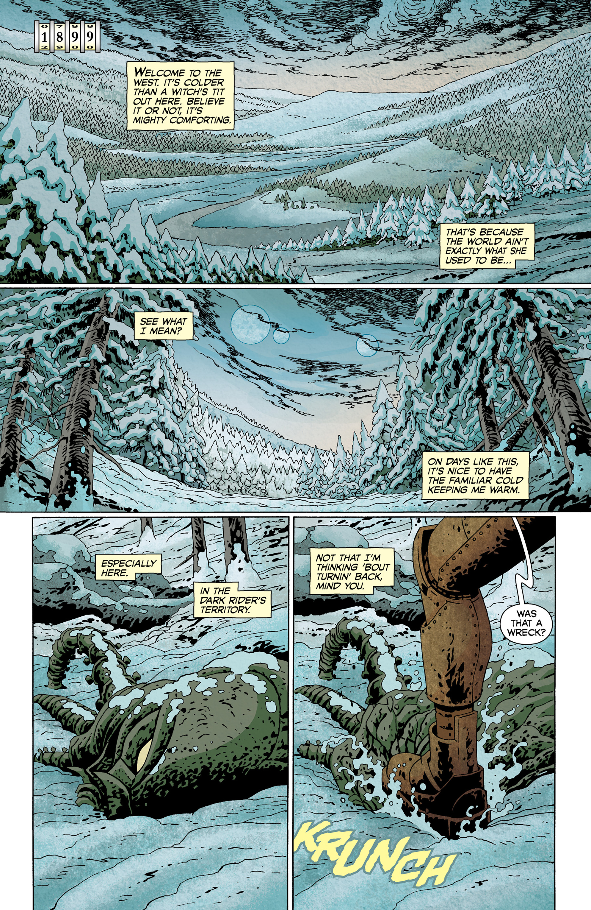 Read online The Steam Man comic -  Issue #1 - 3
