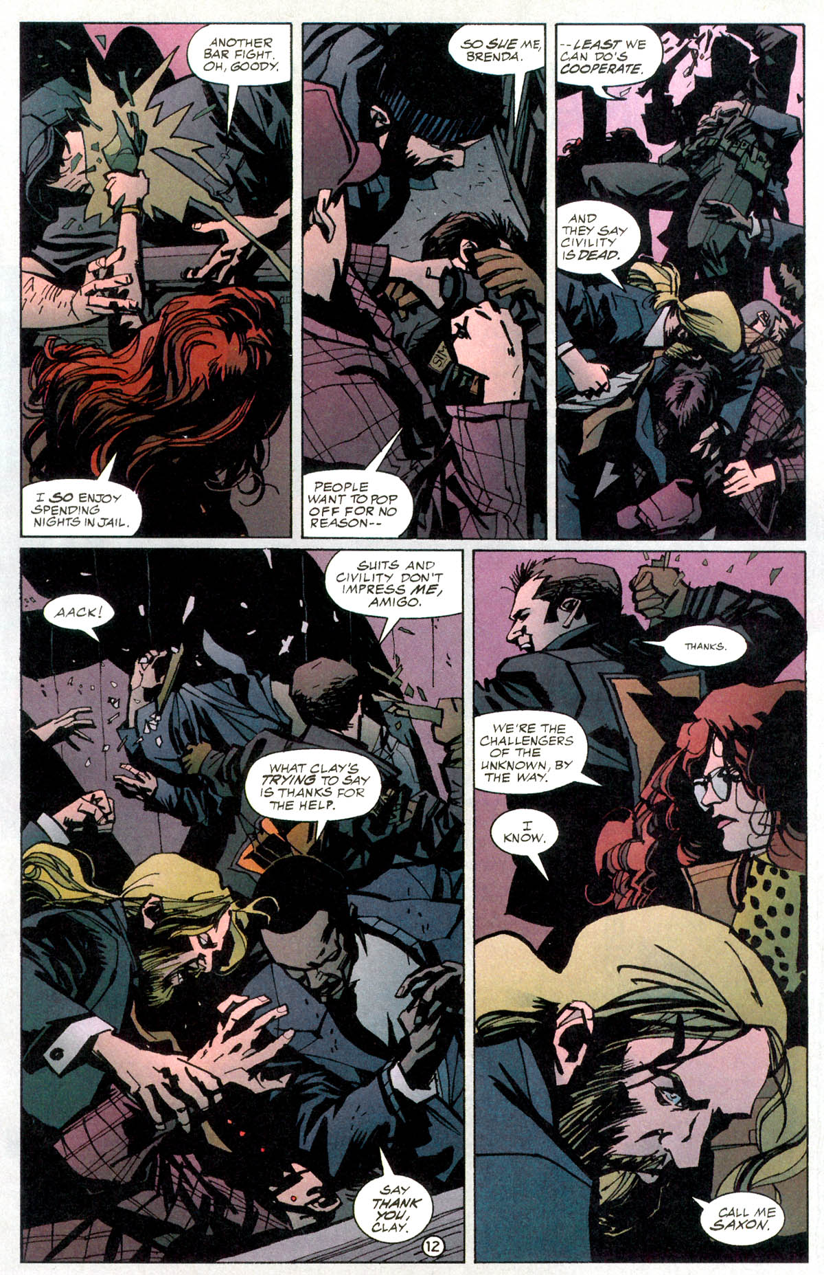 Read online Challengers of the Unknown (1997) comic -  Issue #1 - 14