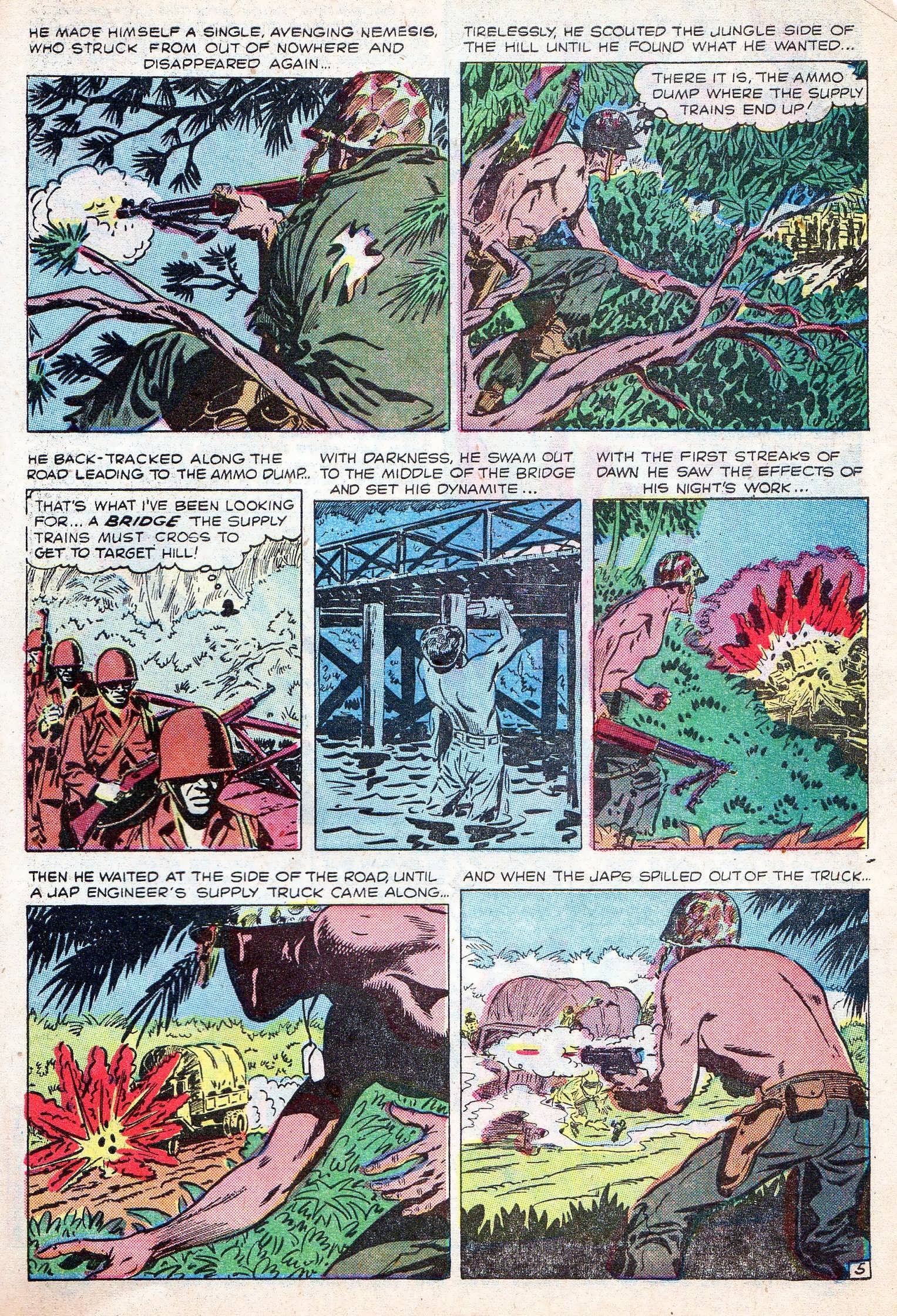 Read online Marines in Action comic -  Issue #4 - 31