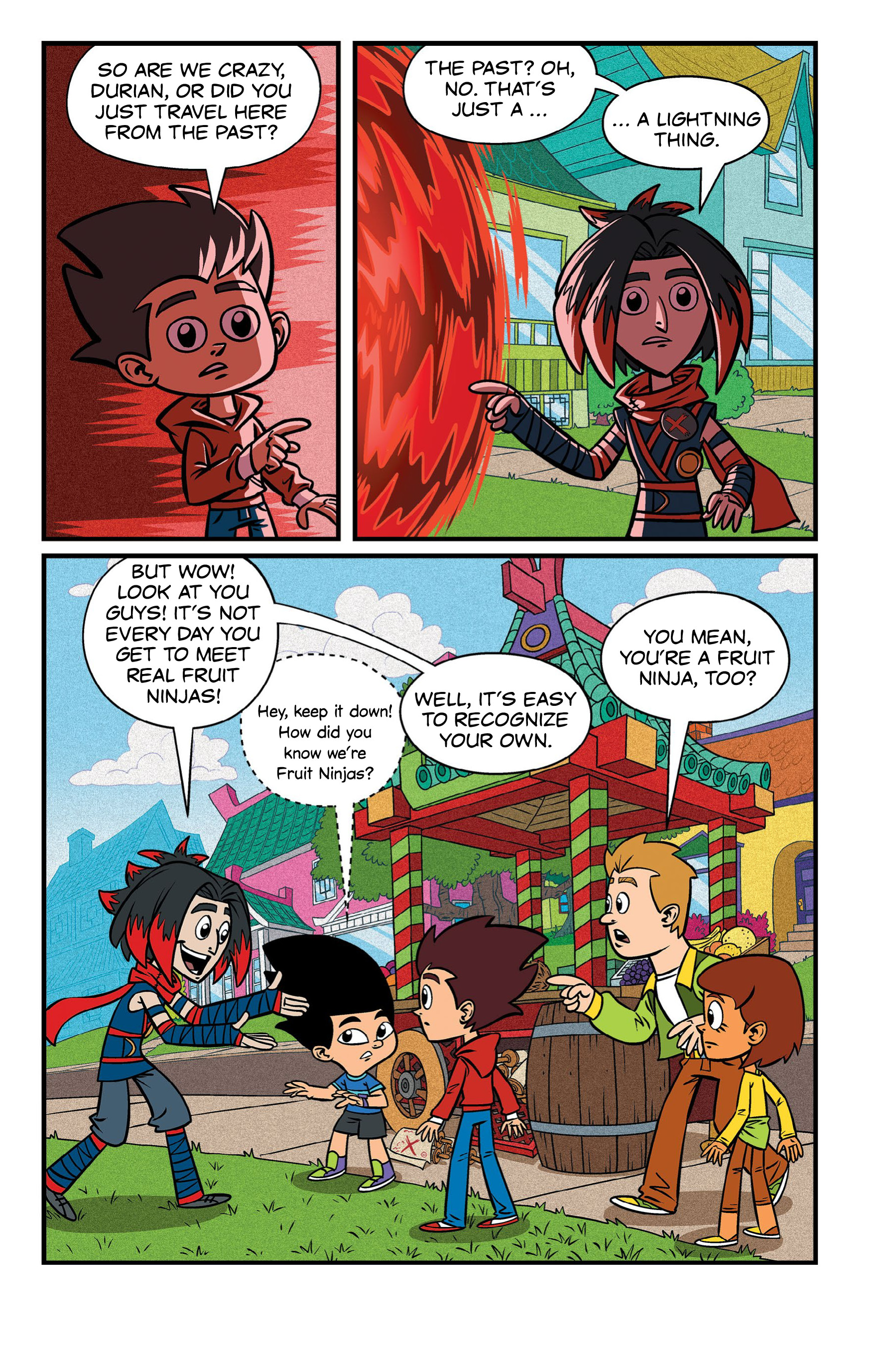 Read online Fruit Ninja: Frenzy Force comic -  Issue # TPB - 33