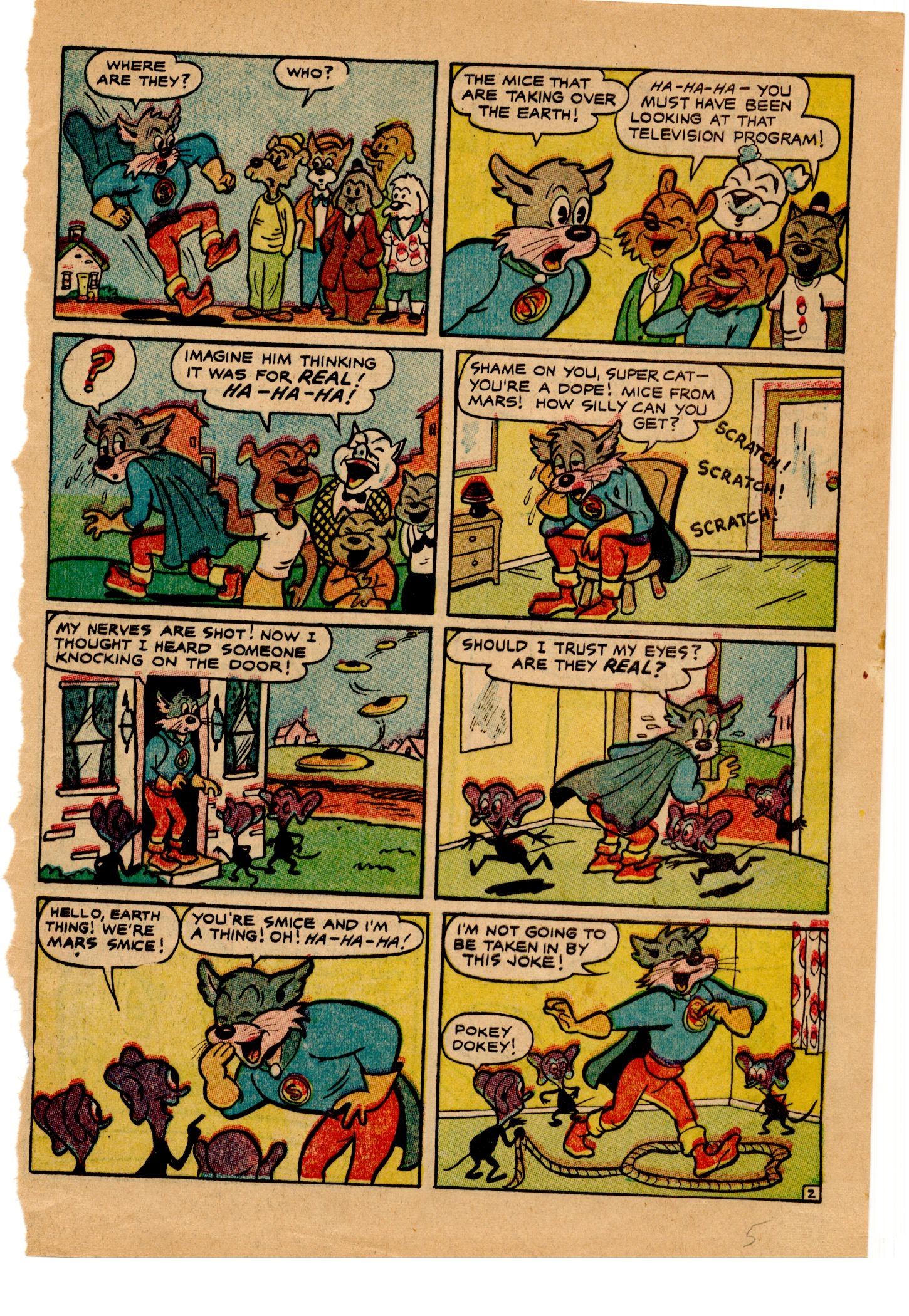 Read online Super Cat comic -  Issue #3 - 5