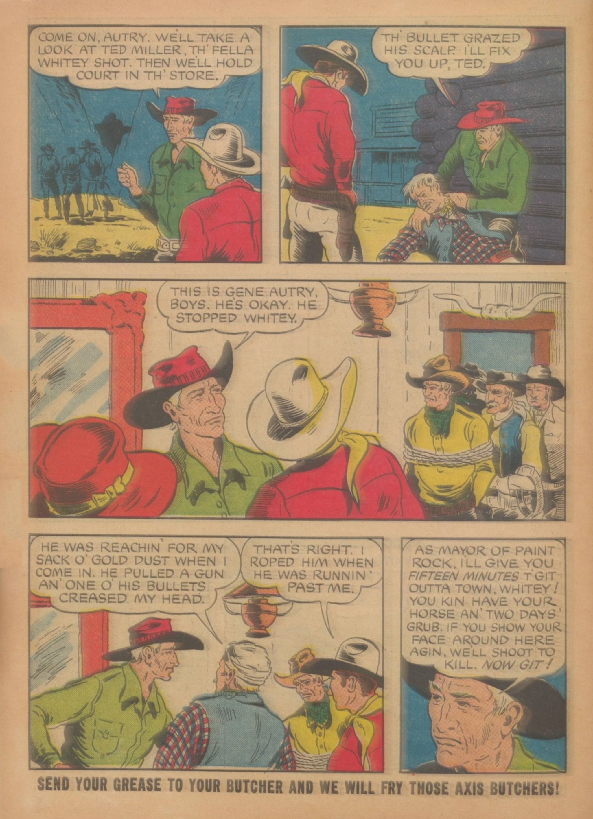 Read online Gene Autry Comics comic -  Issue #5 - 10