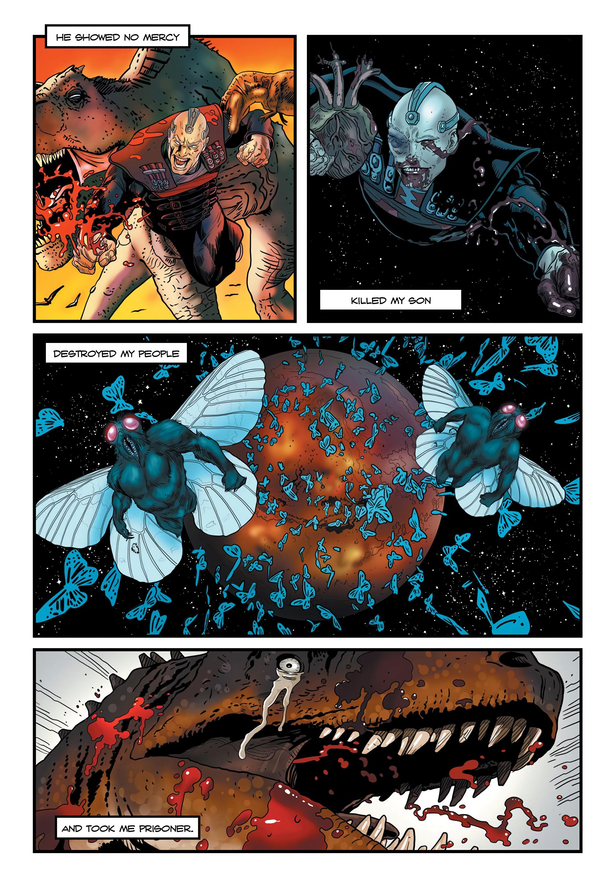Read online Dinosaur Warrior comic -  Issue # TPB - 106