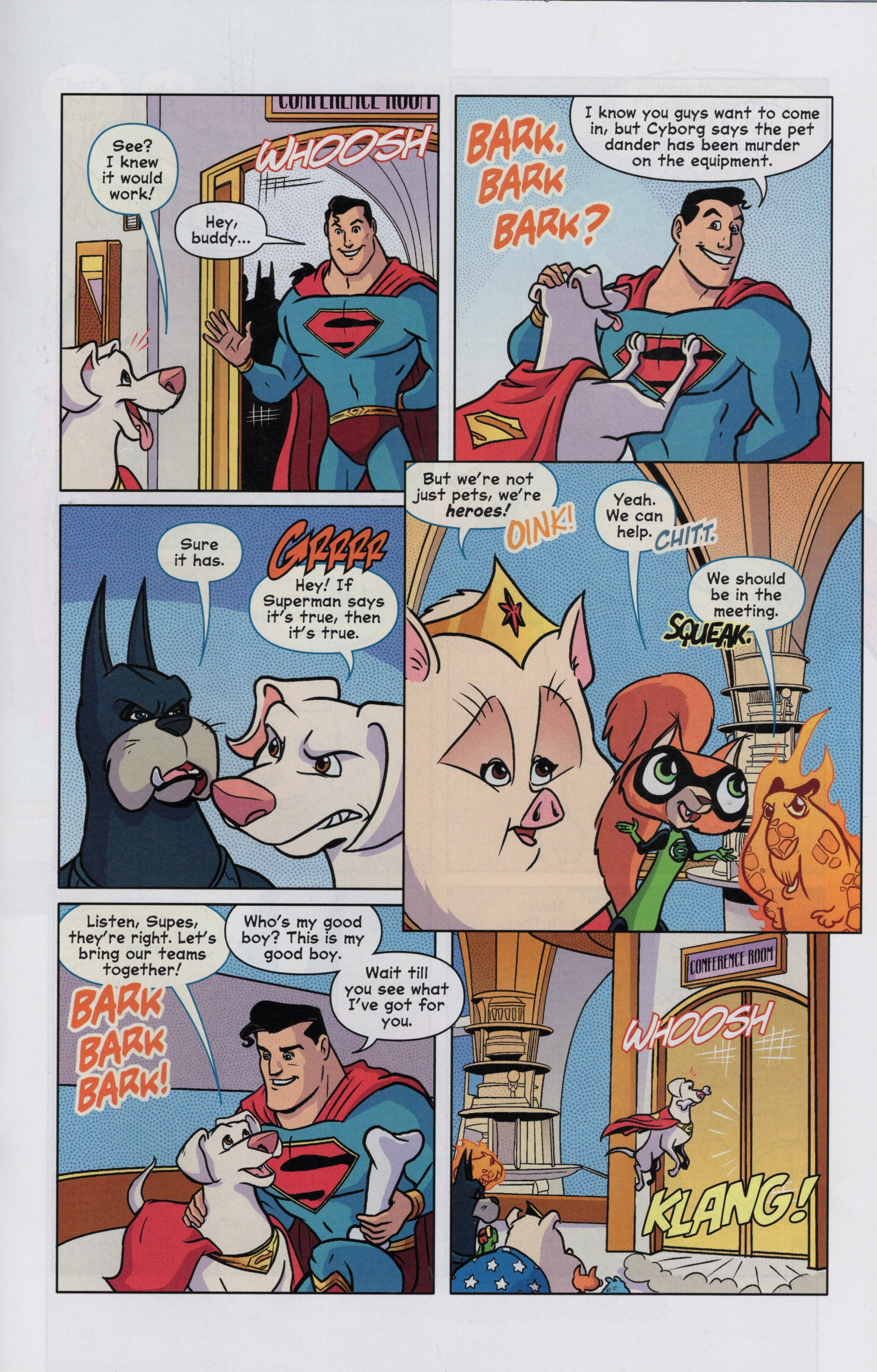 Read online Free Comic Book Day 2022 comic -  Issue # DC League Of Superpets - 17