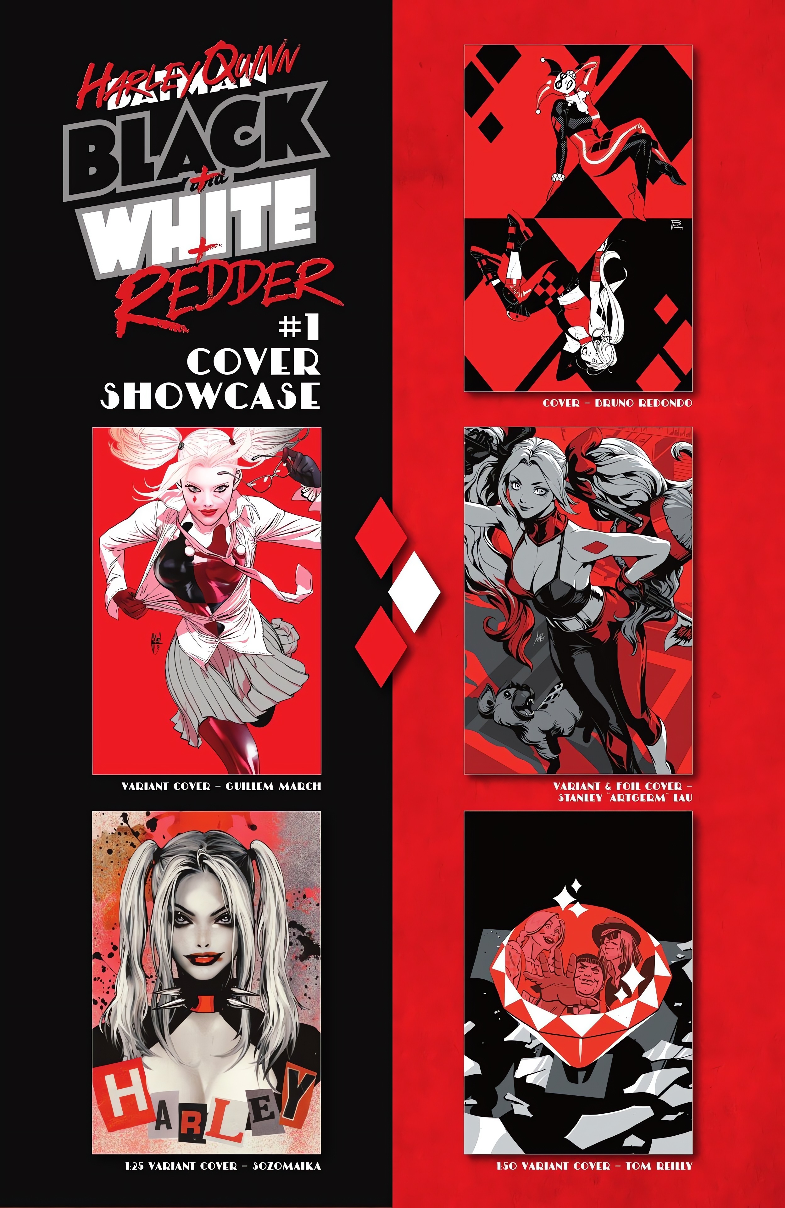 Read online Harley Quinn: Black   White   Redder comic -  Issue #1 - 39