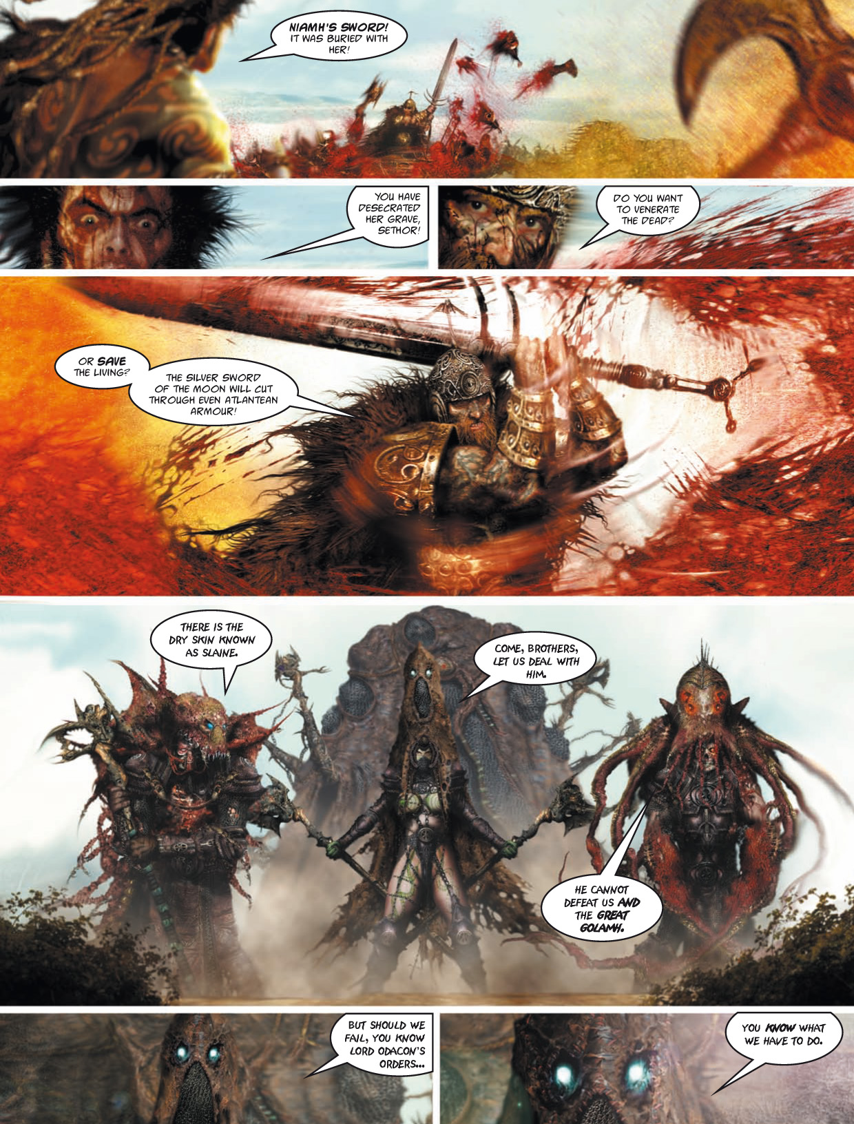 Read online Sláine comic -  Issue # TPB 10 - 106