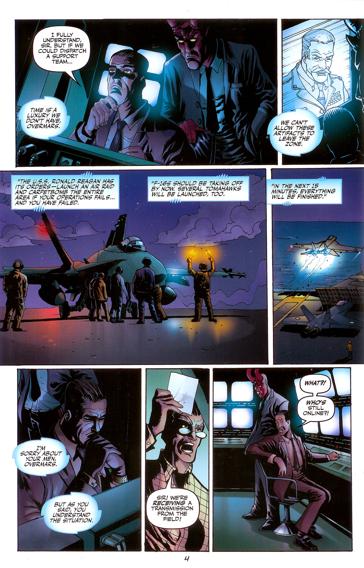 Read online CVO: Covert Vampiric Operations - African Blood comic -  Issue #3 - 6