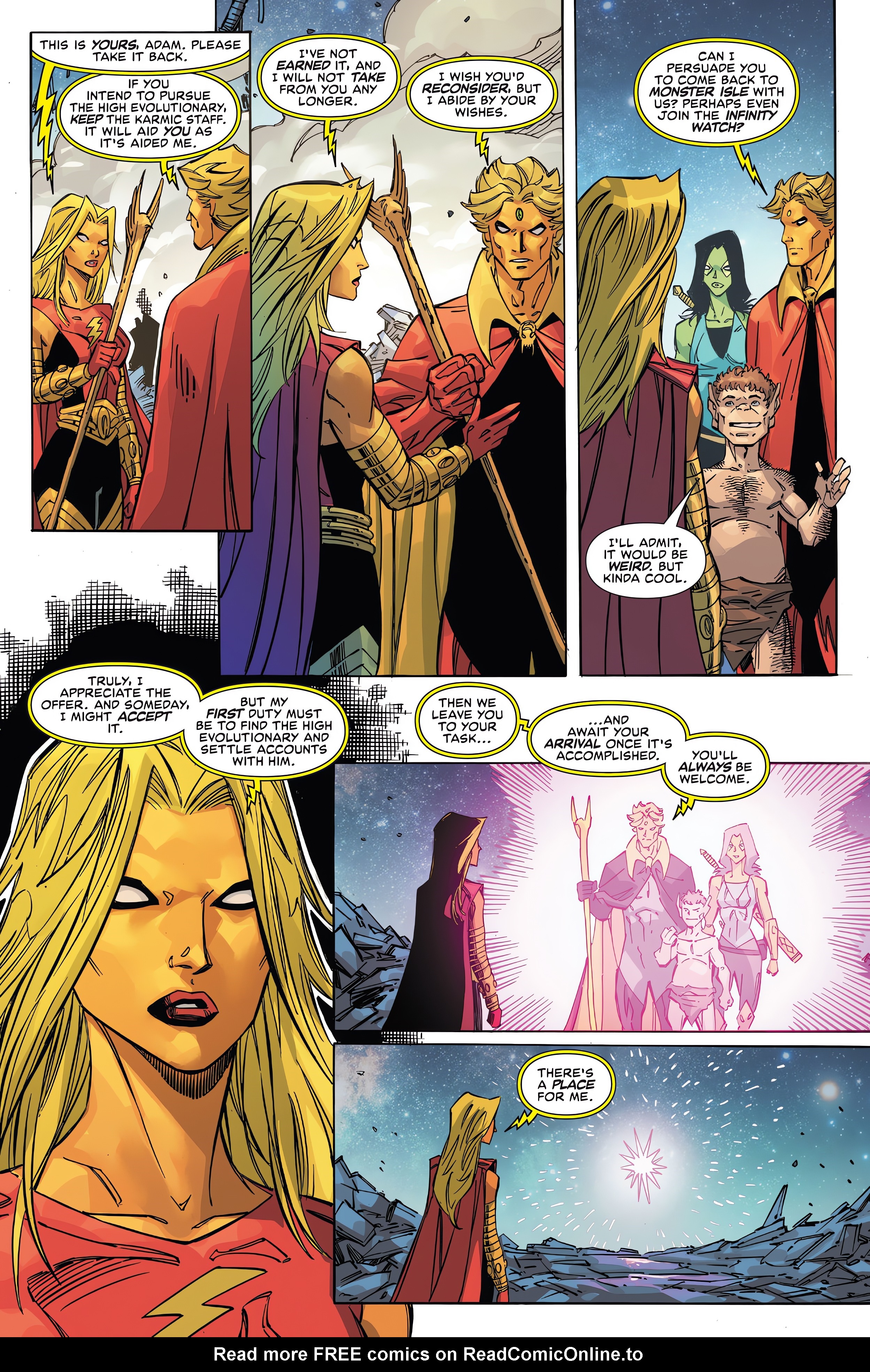 Read online Warlock: Rebirth comic -  Issue #5 - 16