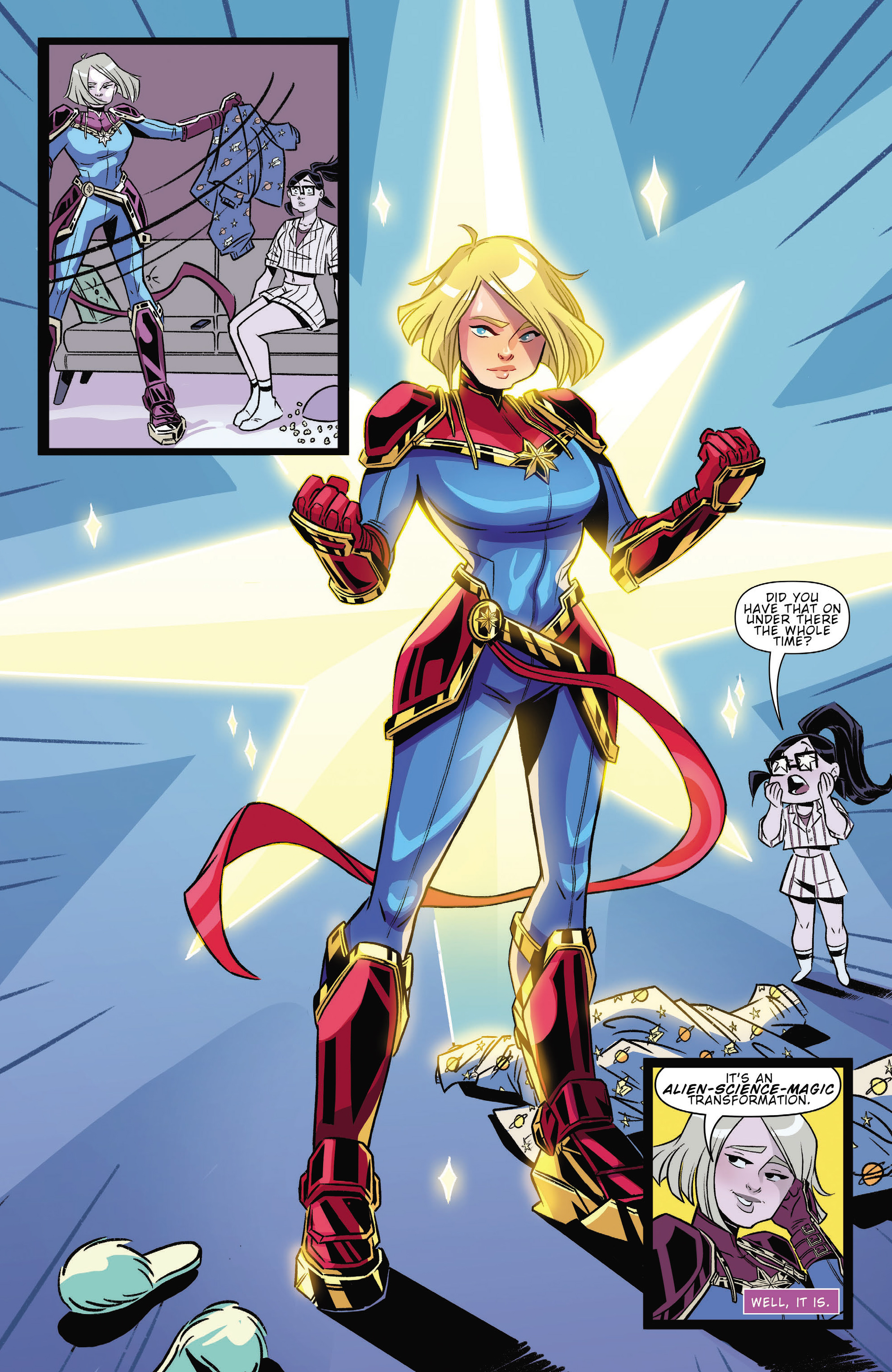 Read online Captain Marvel: Game On comic -  Issue # TPB (Part 1) - 8