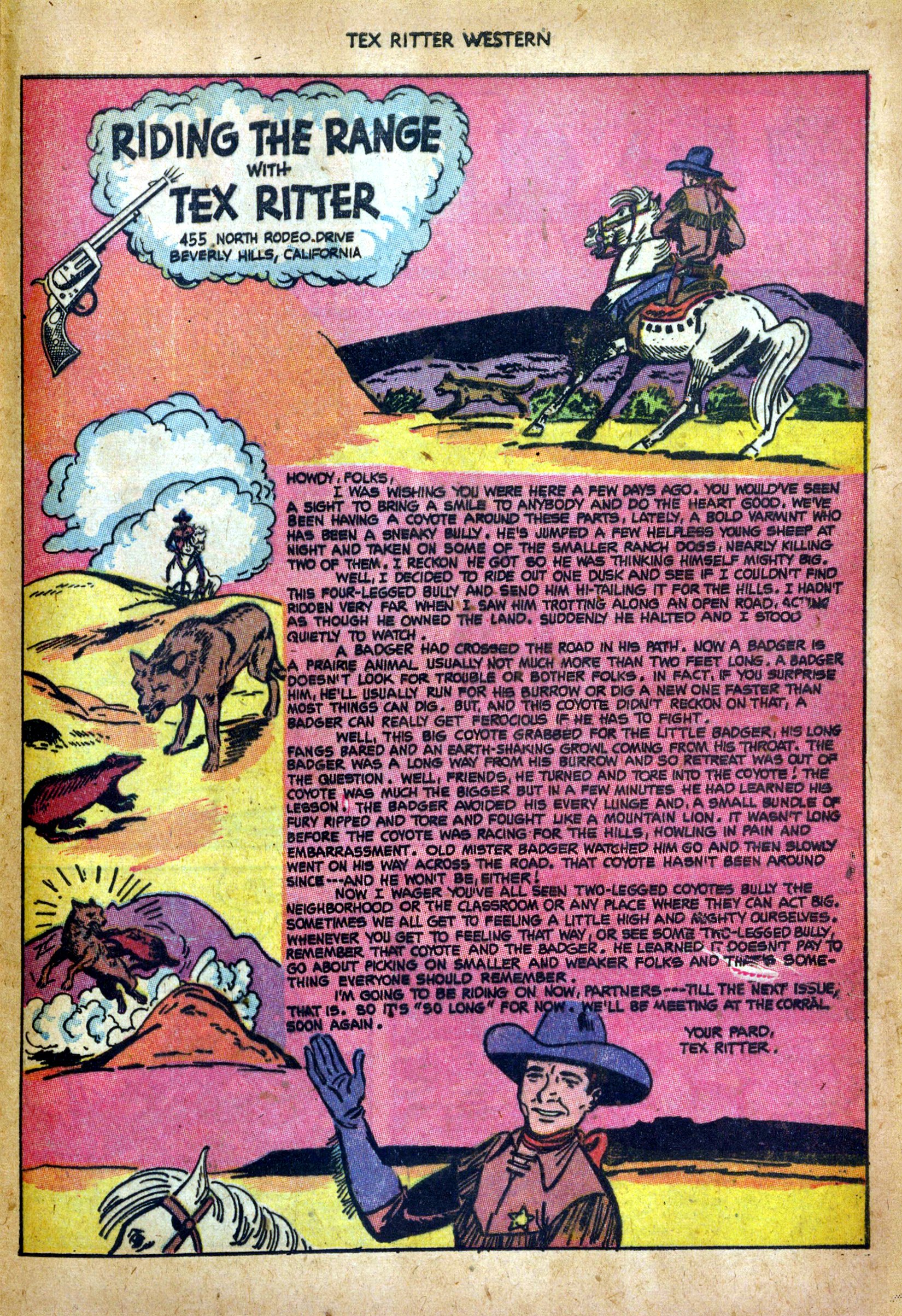 Read online Tex Ritter Western comic -  Issue #17 - 29
