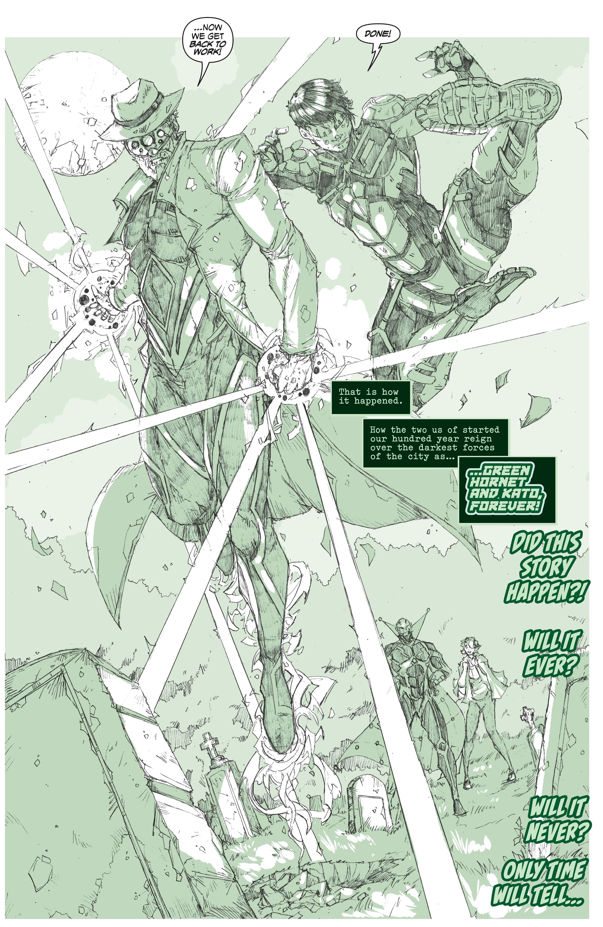 Read online The Green Hornet (2020) comic -  Issue # _Sky Lights Collection - 67