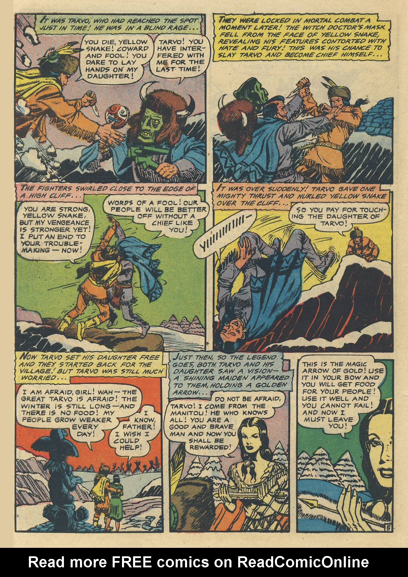 Read online Swift Arrow (1954) comic -  Issue #5 - 32