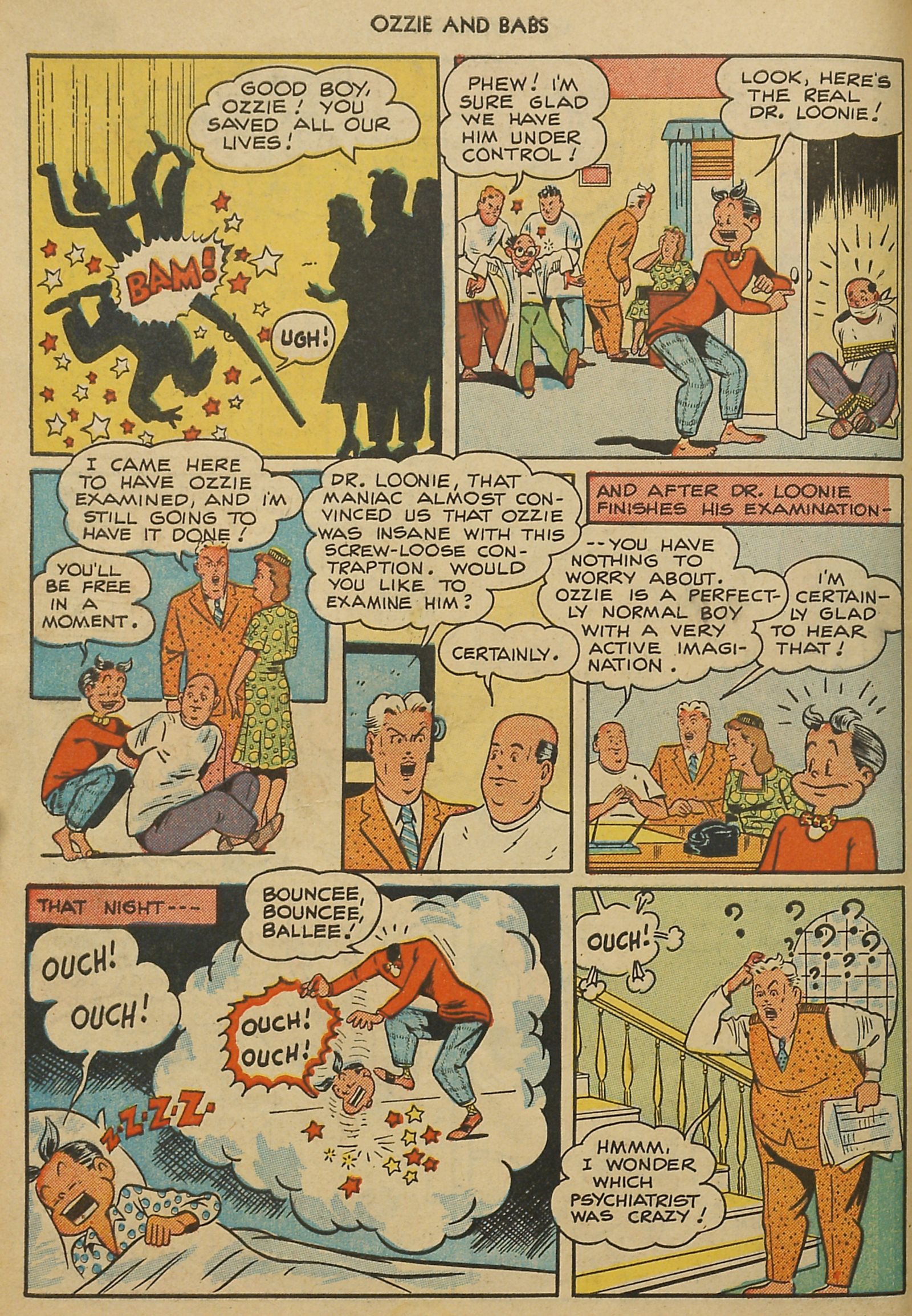 Read online Ozzie And Babs comic -  Issue #7 - 22