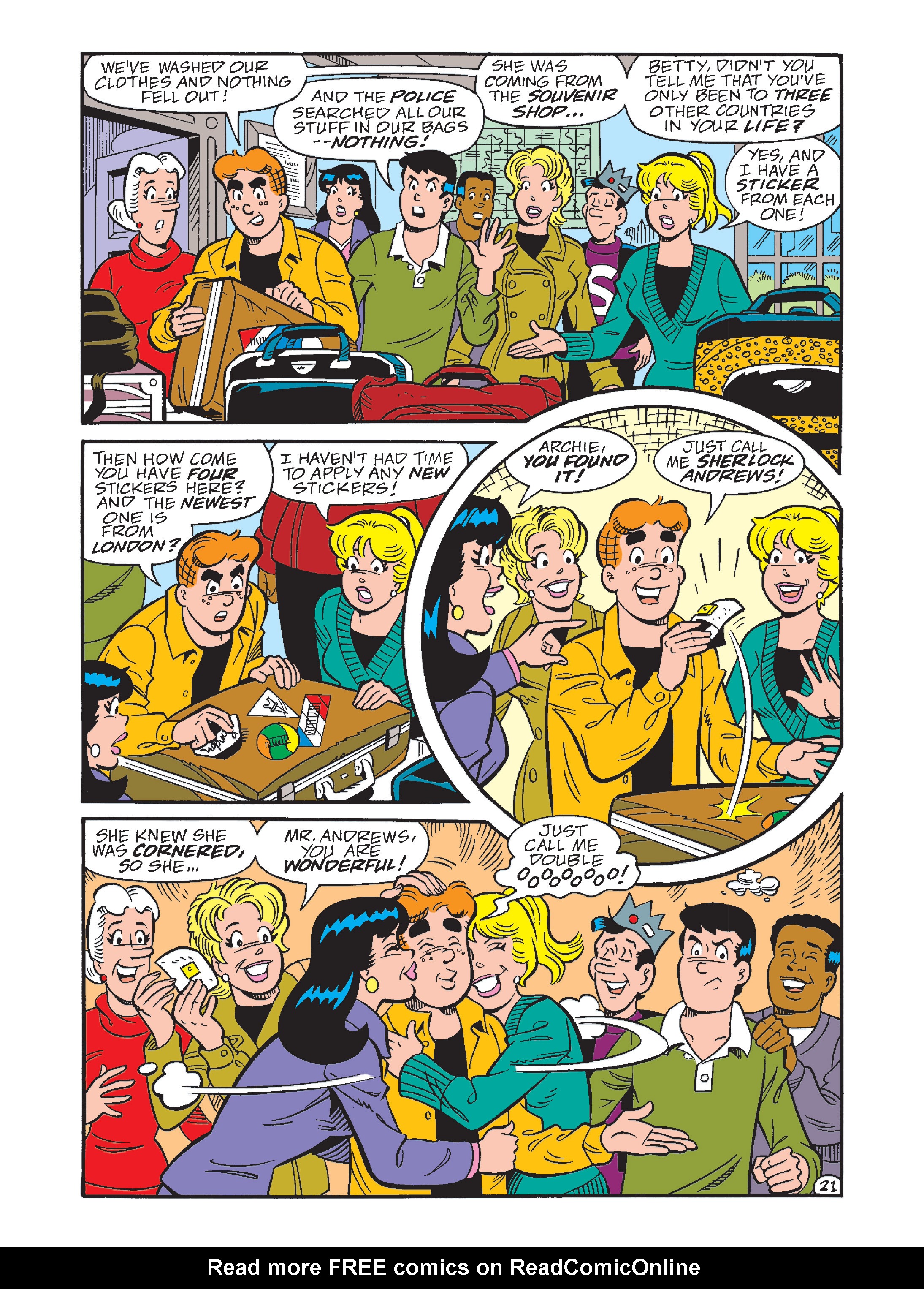 Read online Archie's Funhouse Double Digest comic -  Issue #4 - 56