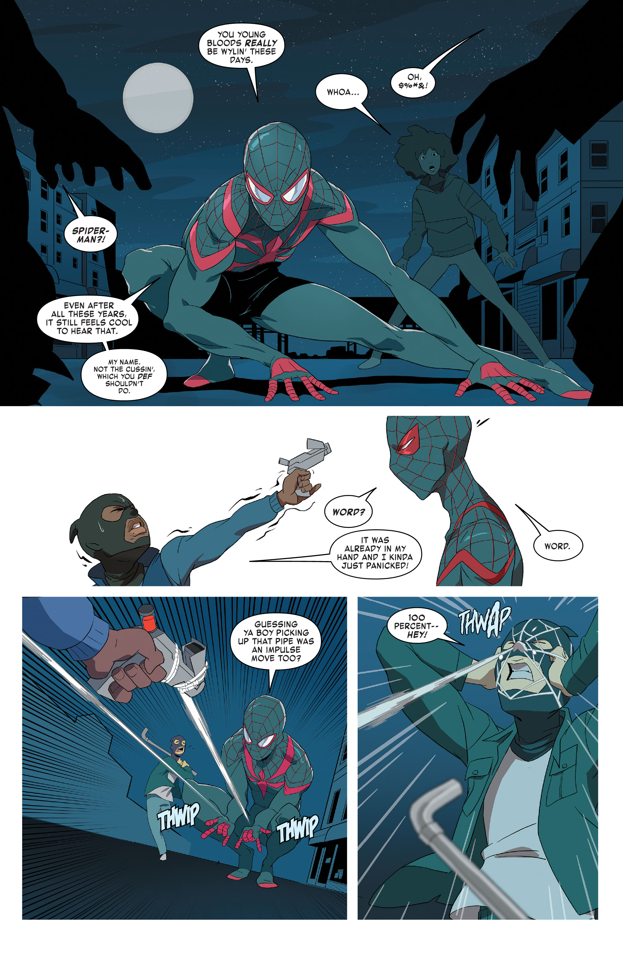 Read online Miles Morales: Spider-Man By Saladin Ahmed Omnibus comic -  Issue # TPB (Part 8) - 70