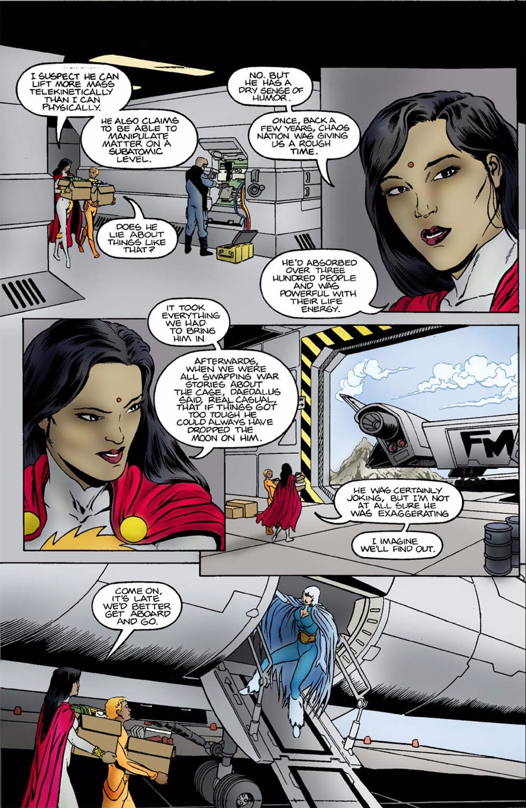 Read online Pantheon comic -  Issue #5 - 14