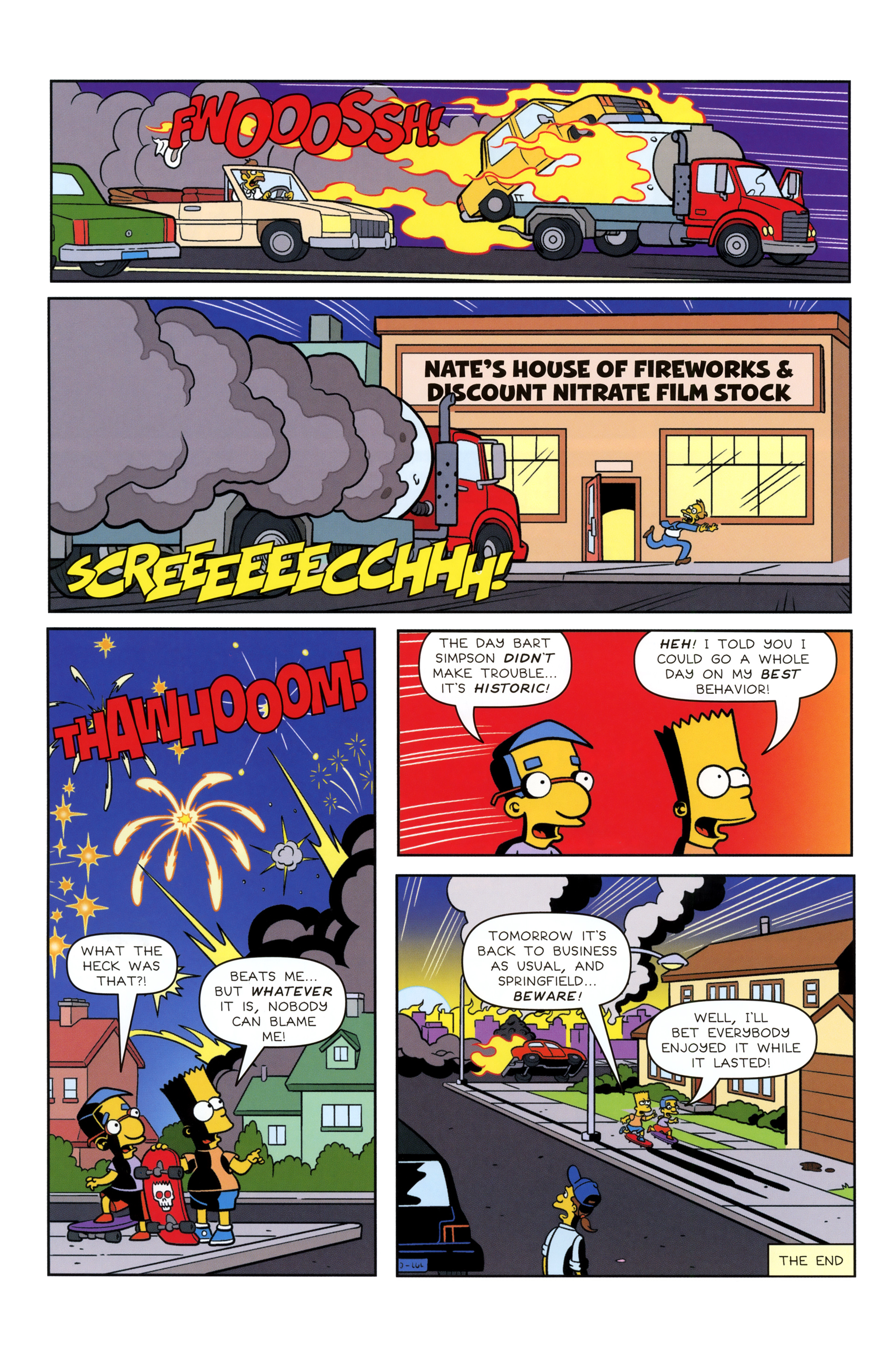 Read online Bongo Comics Free-For-All! comic -  Issue #2013 - 10