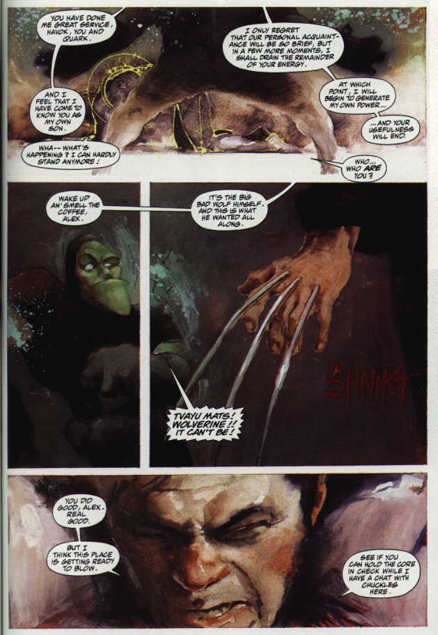 Read online Havok & Wolverine: Meltdown comic -  Issue #4 - 28