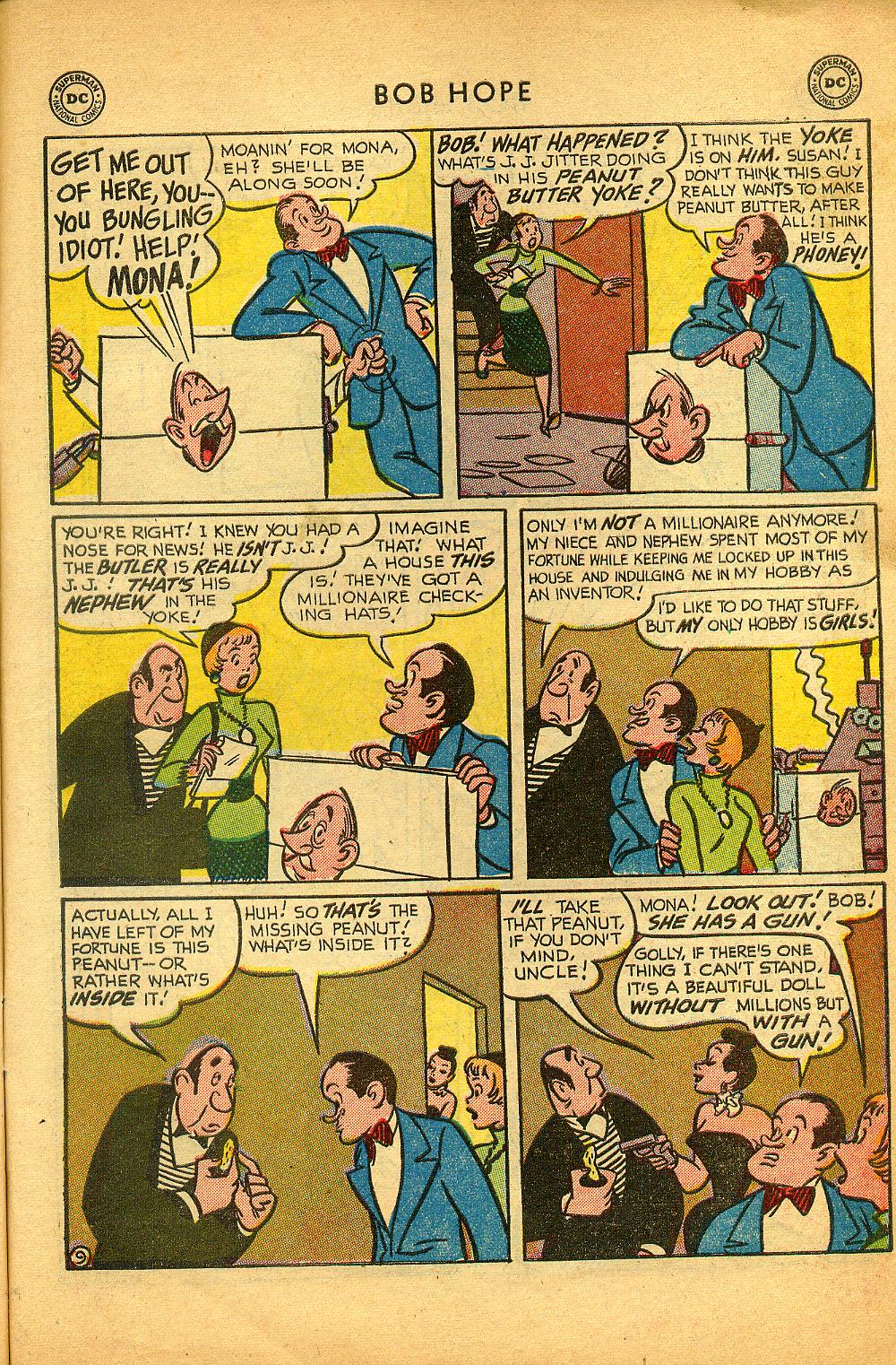 Read online The Adventures of Bob Hope comic -  Issue #28 - 35