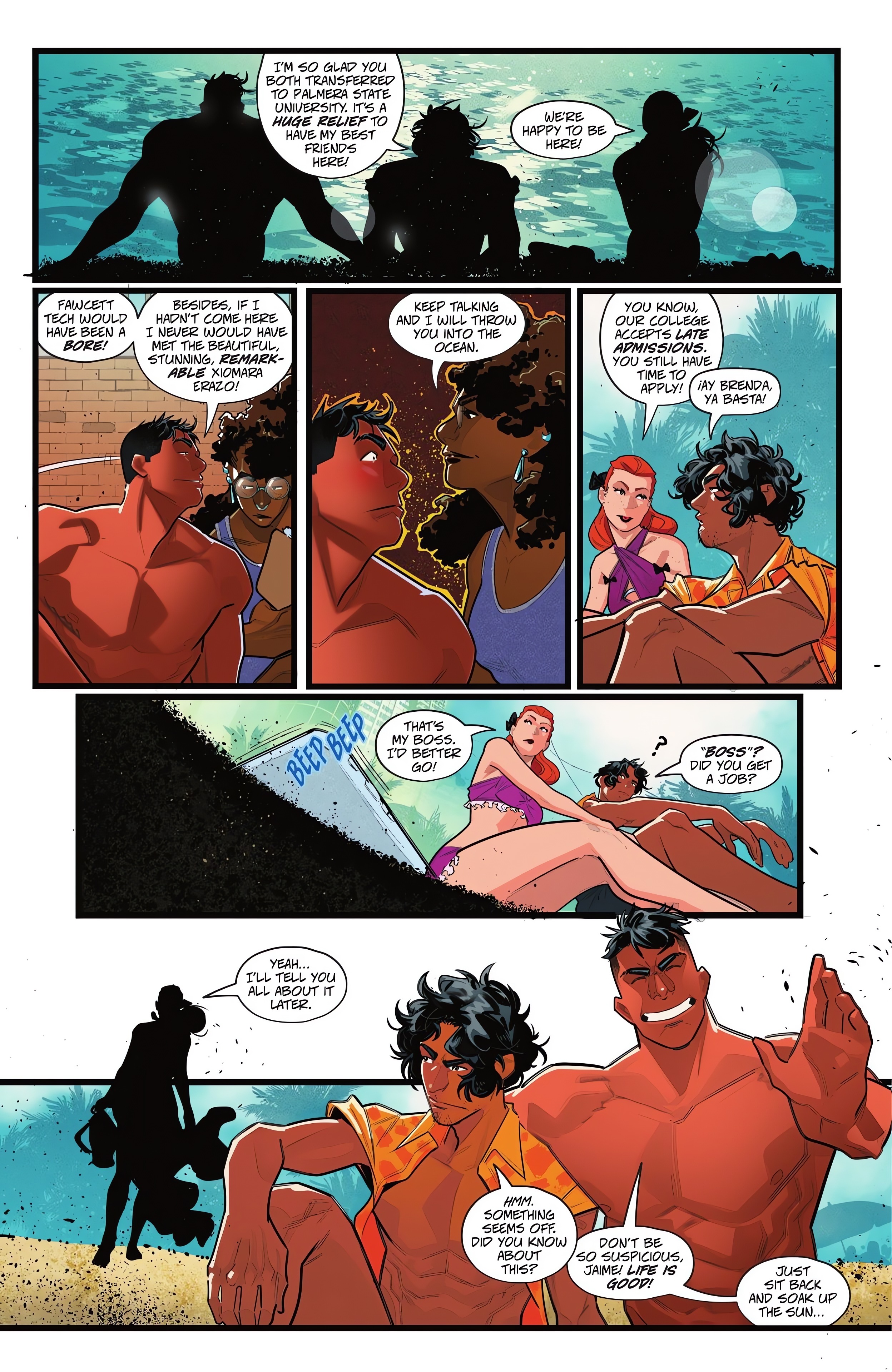 Read online Blue Beetle (2023) comic -  Issue #1 - 17