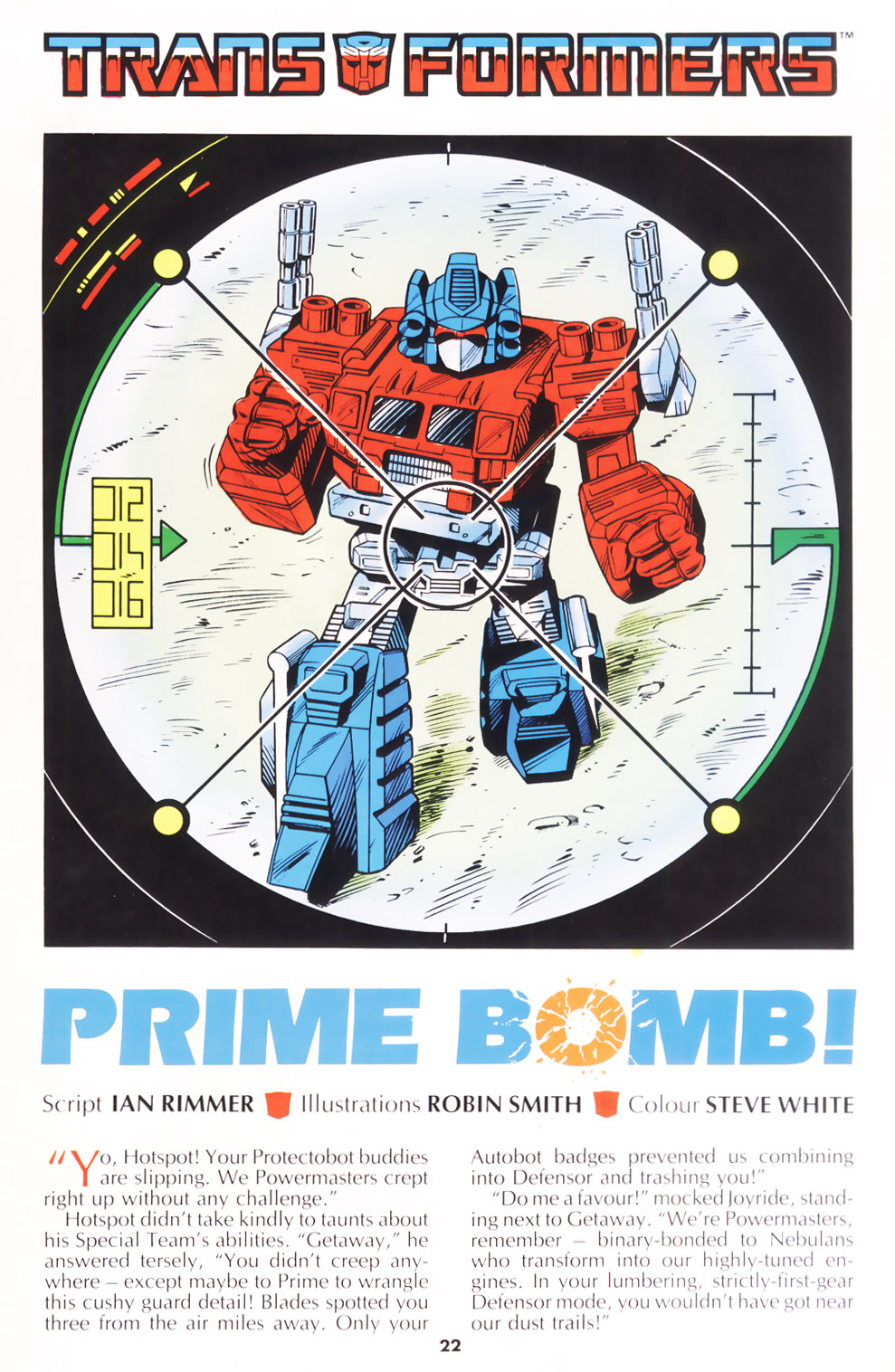 Read online The Transformers Annual comic -  Issue #1988 - 21
