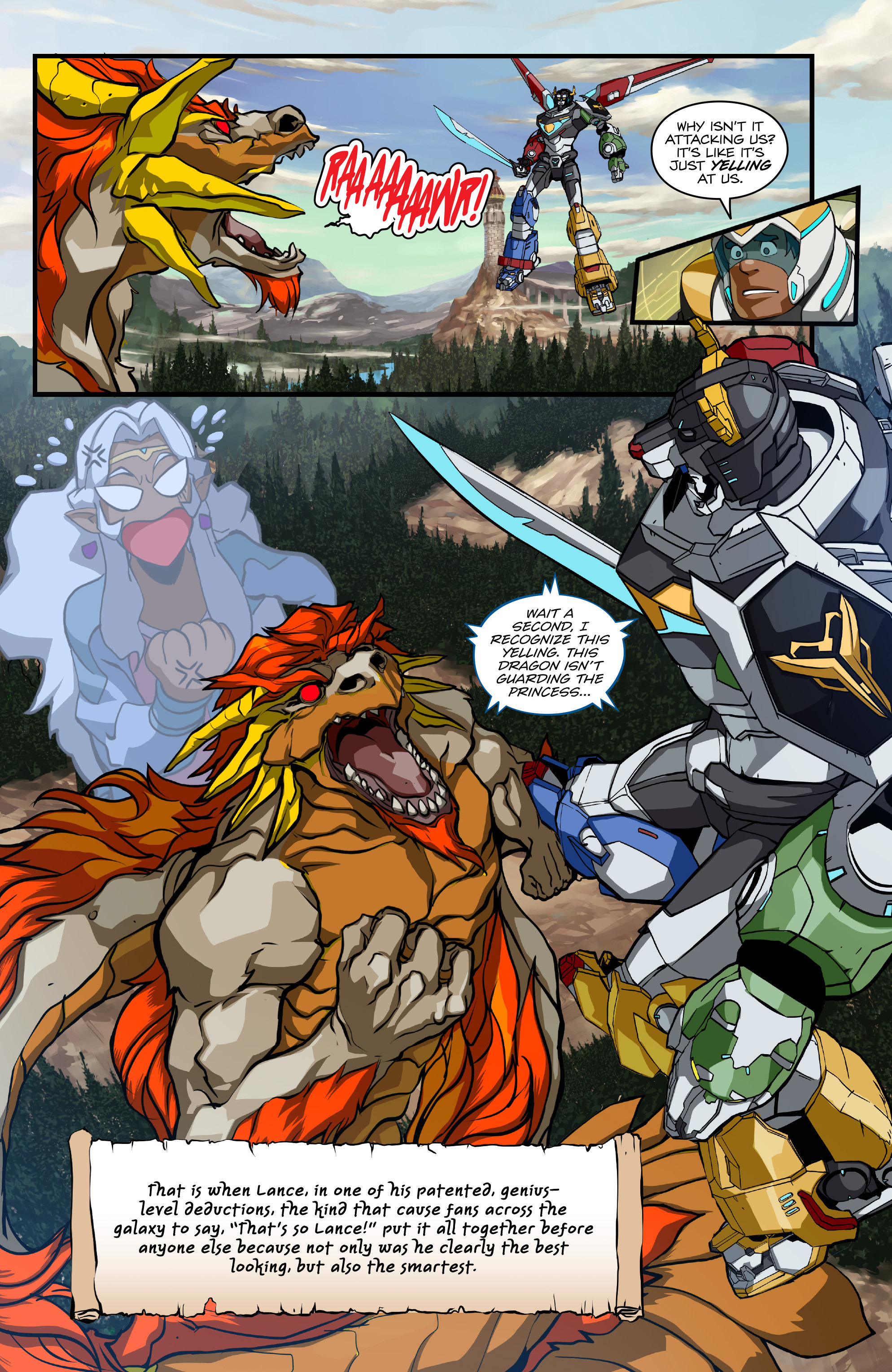 Read online Voltron: Legendary Defender comic -  Issue #3 - 18