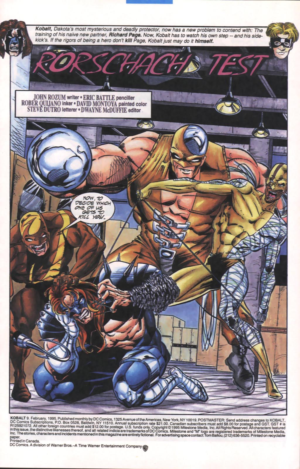 Read online Kobalt comic -  Issue #9 - 2