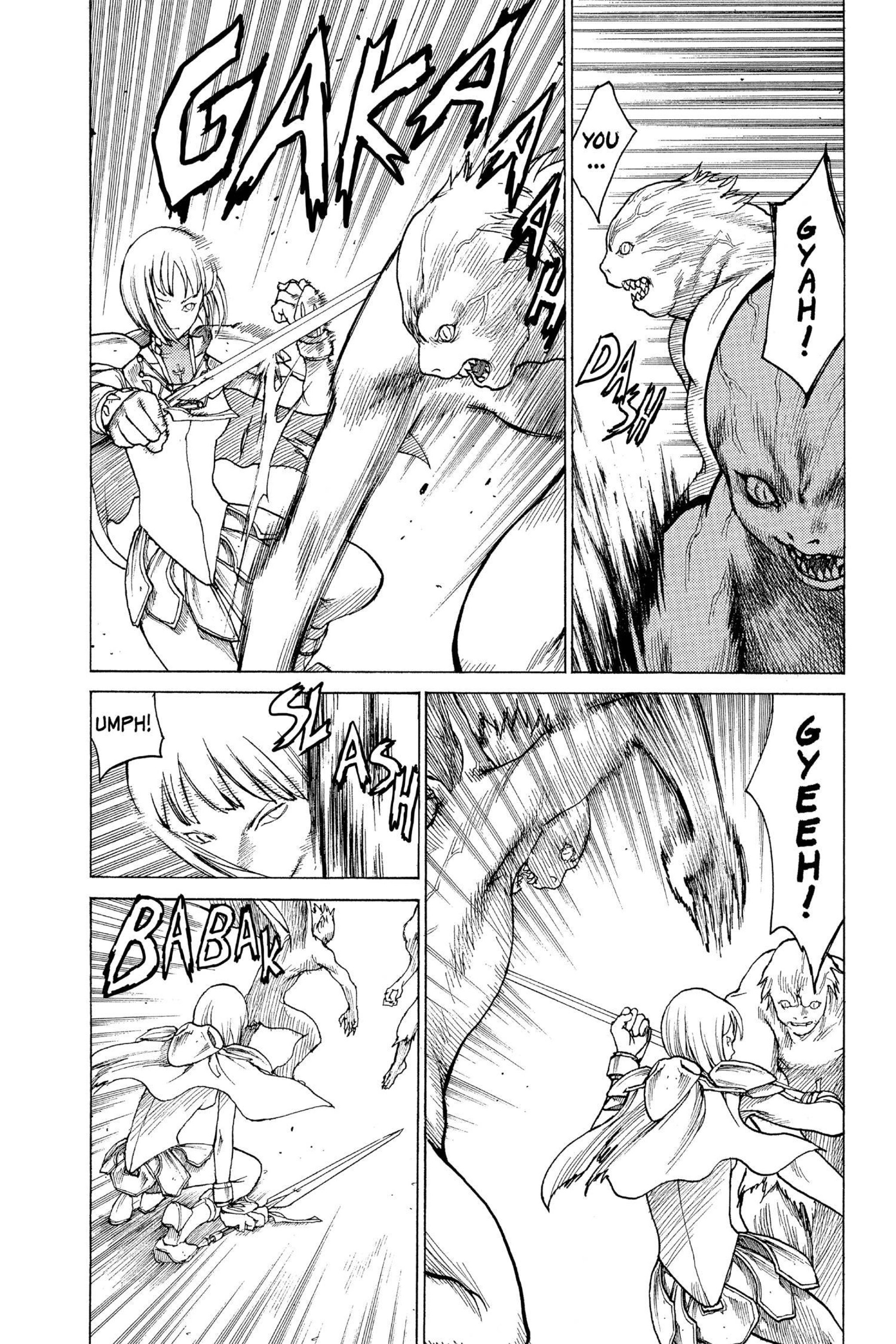 Read online Claymore comic -  Issue #1 - 72