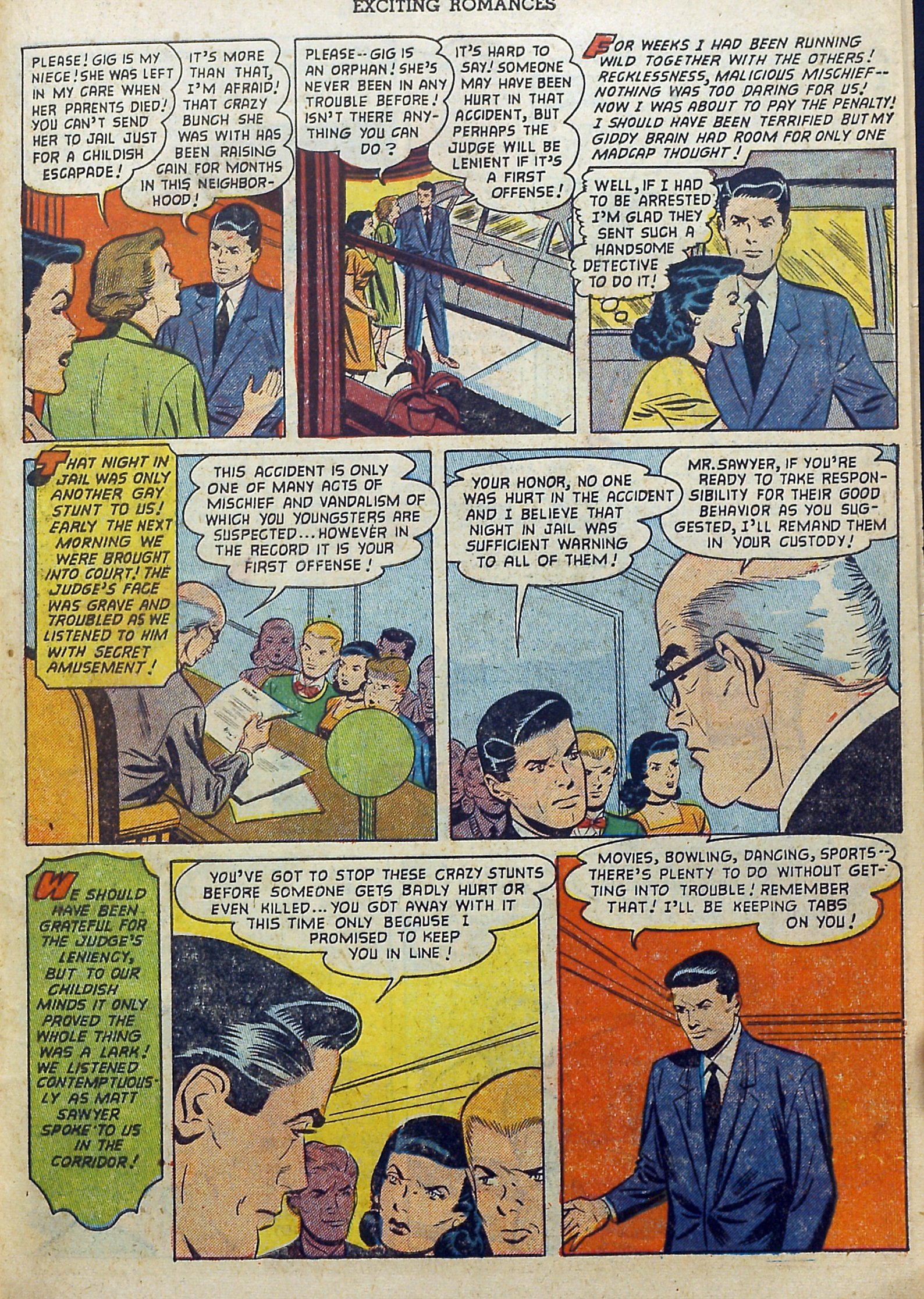 Read online Exciting Romances comic -  Issue #12 - 27