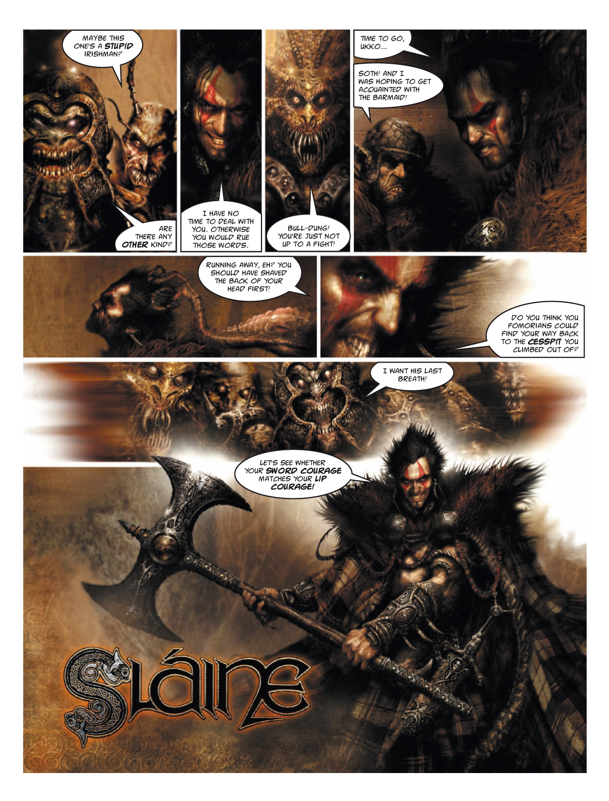 Read online Sláine comic -  Issue # TPB 10 - 11