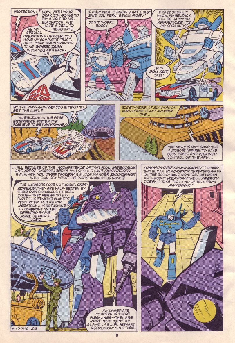 Read online The Transformers (UK) comic -  Issue #33 - 9