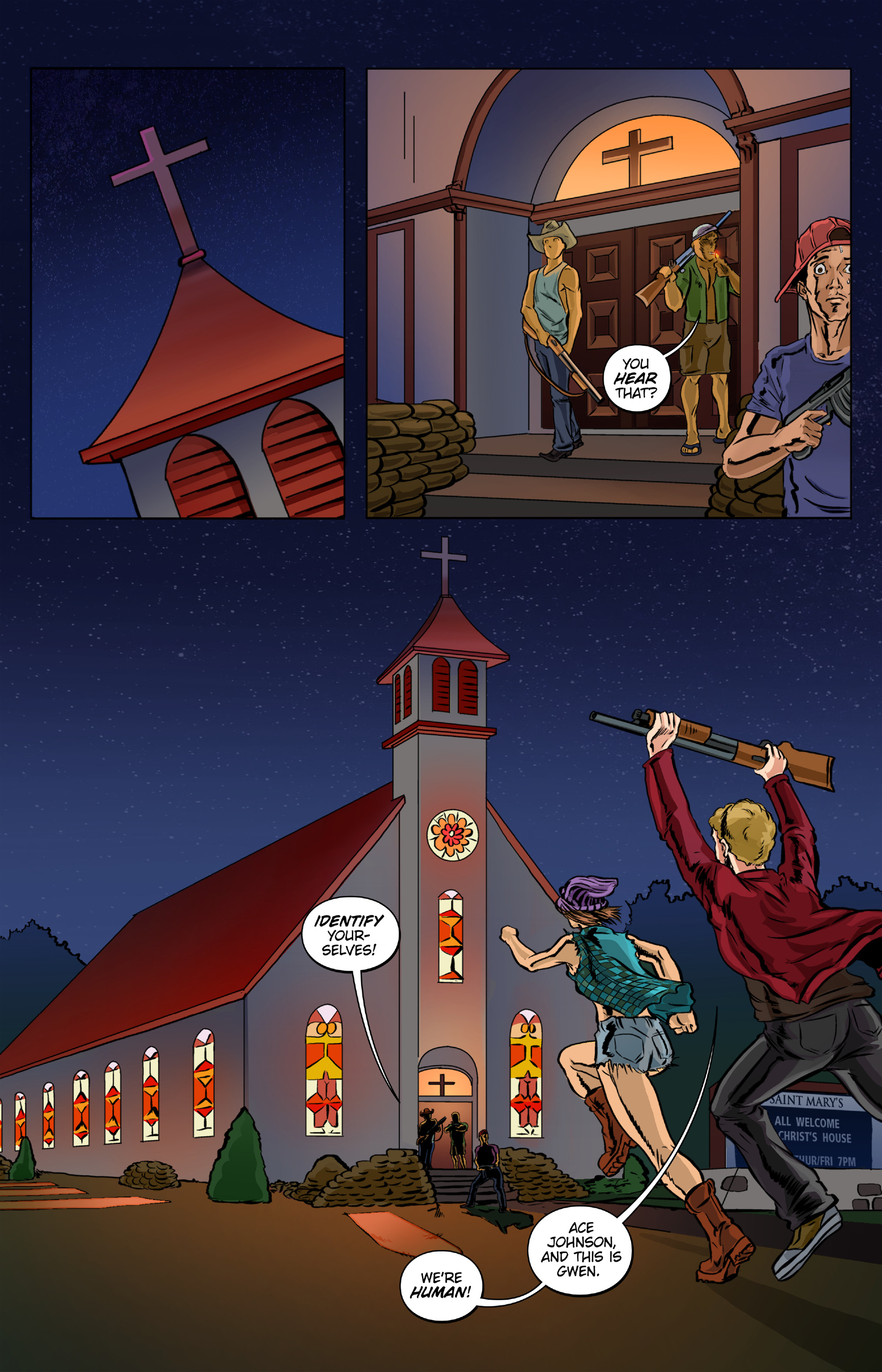 Read online Lesbian Zombies from Outer Space comic -  Issue #3 - 3