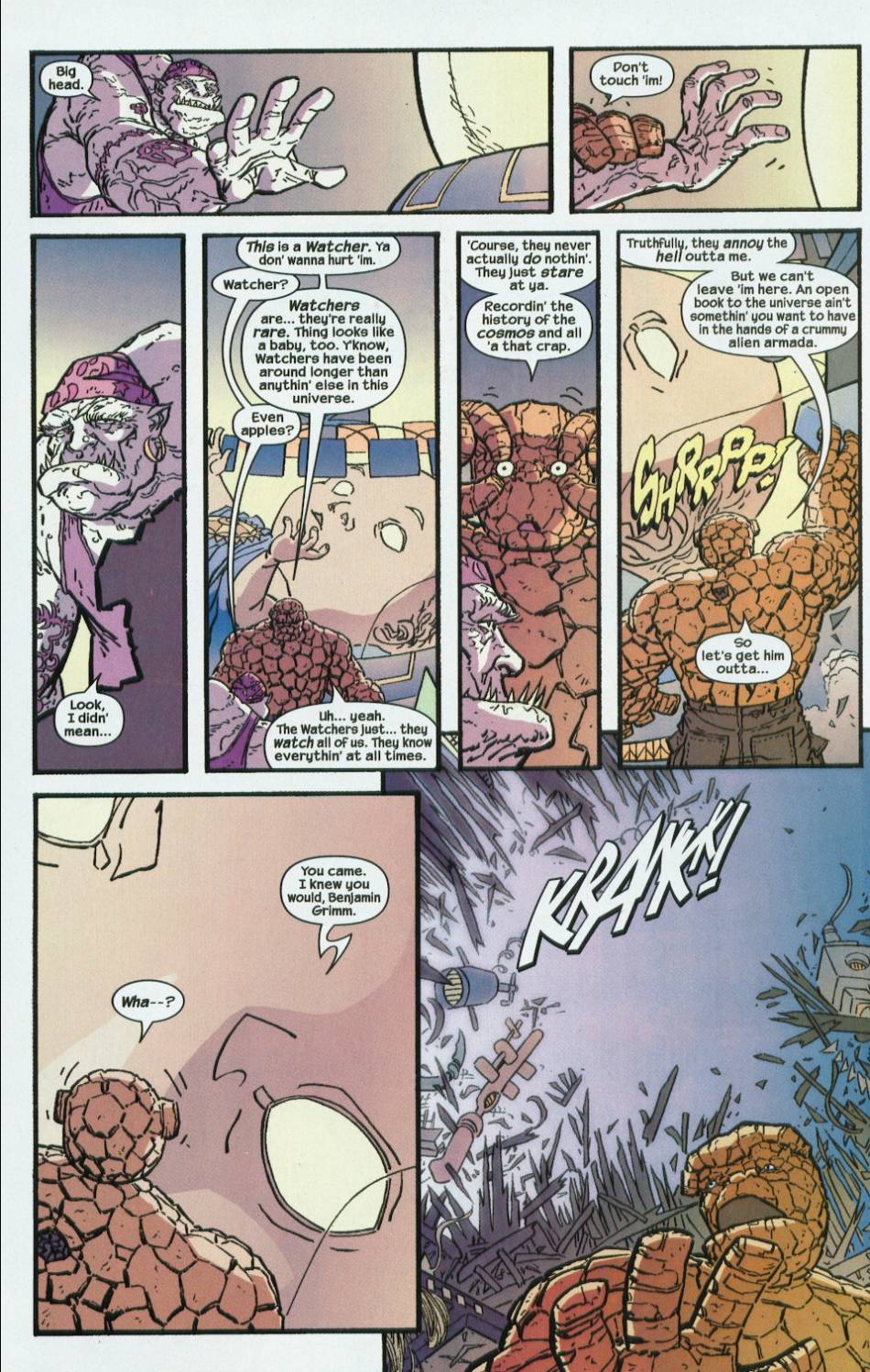 Read online The Thing: Freakshow comic -  Issue #3 - 21