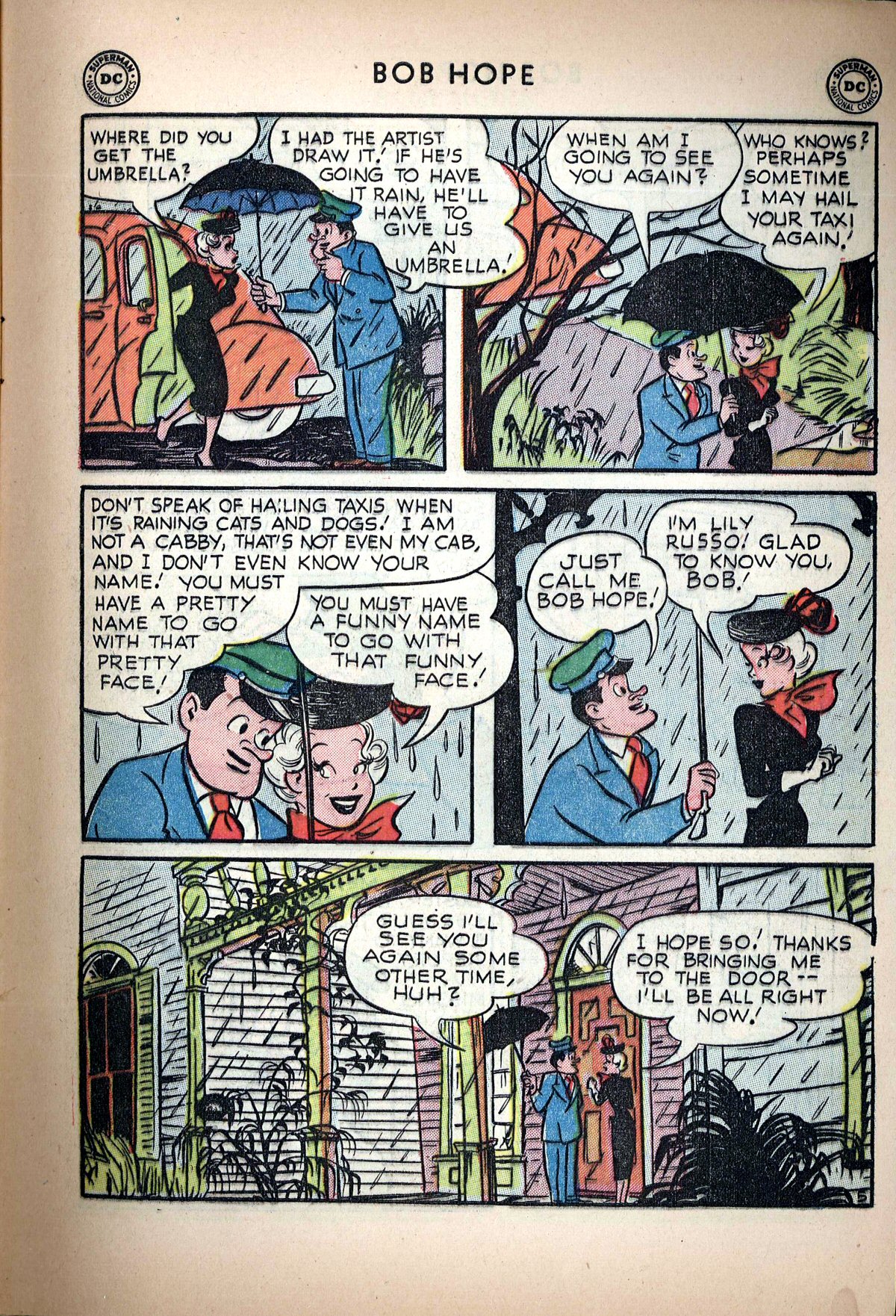 Read online The Adventures of Bob Hope comic -  Issue #9 - 9