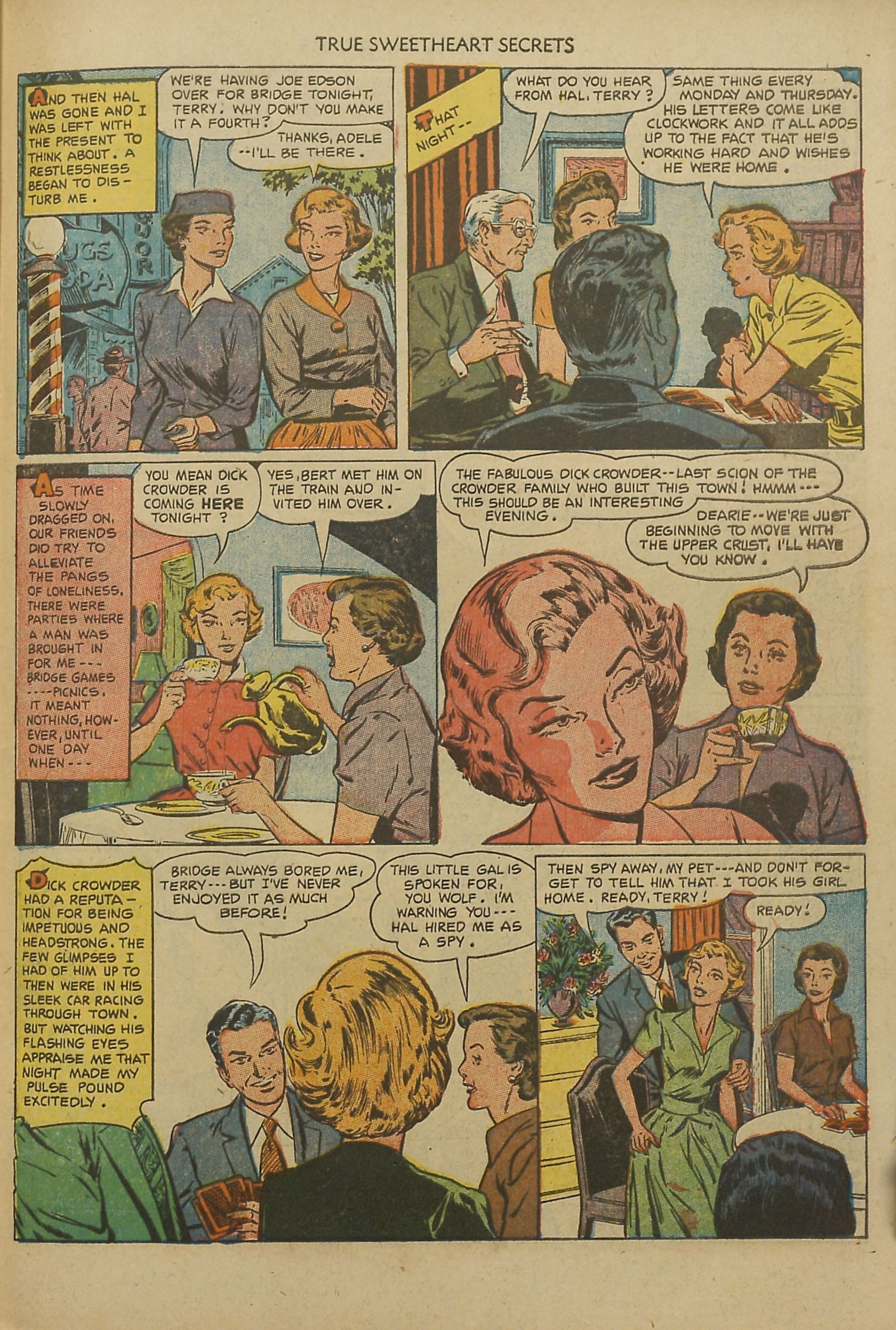 Read online True Sweetheart Secrets comic -  Issue #10 - 27