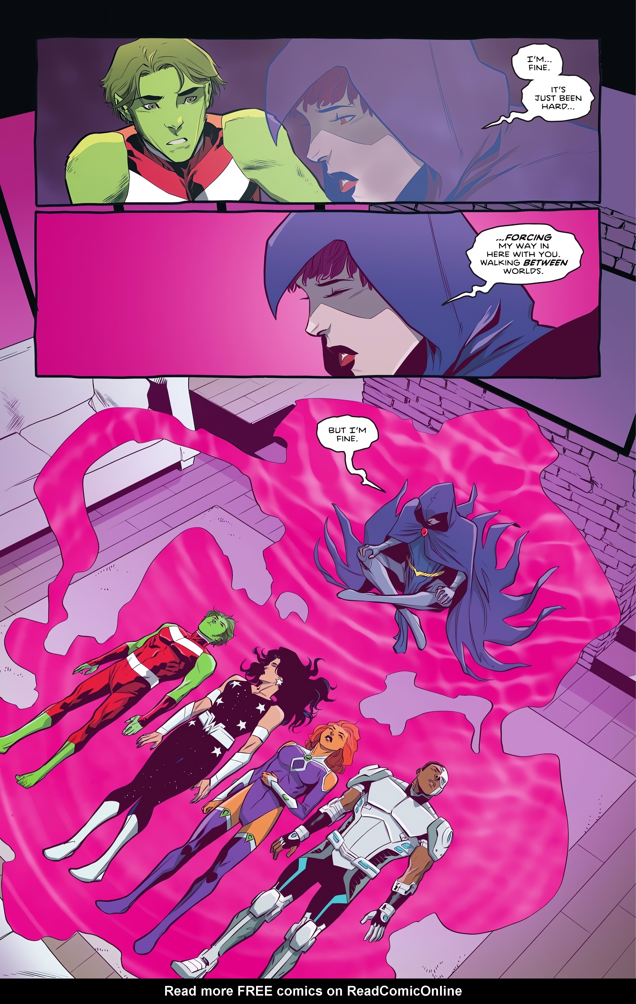 Read online Knight Terrors: Titans comic -  Issue #2 - 11