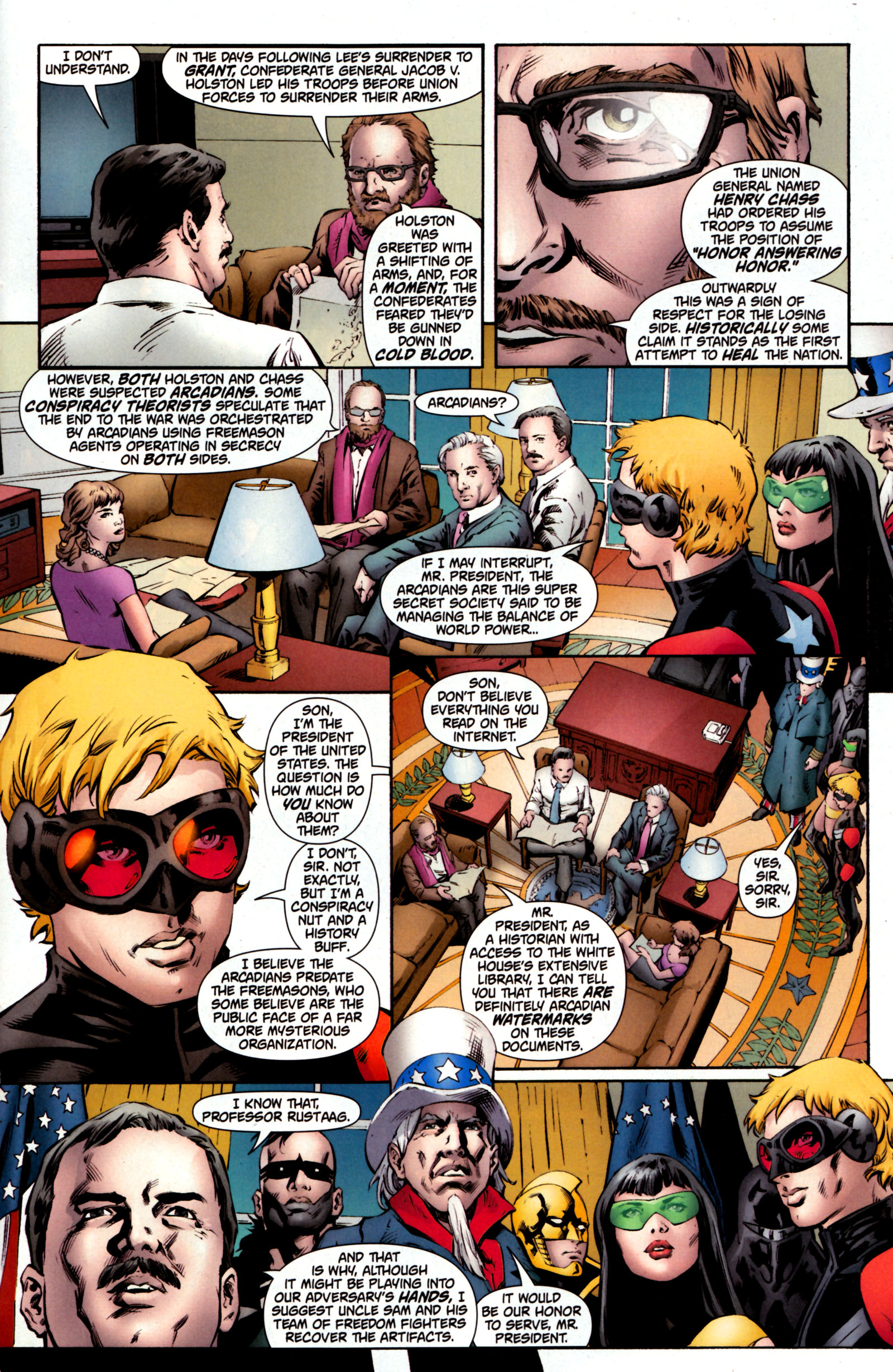 Read online Freedom Fighters (2010) comic -  Issue #1 - 19