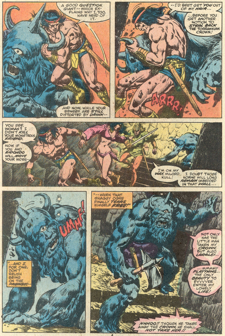 Read online Kull The Destroyer comic -  Issue #28 - 5