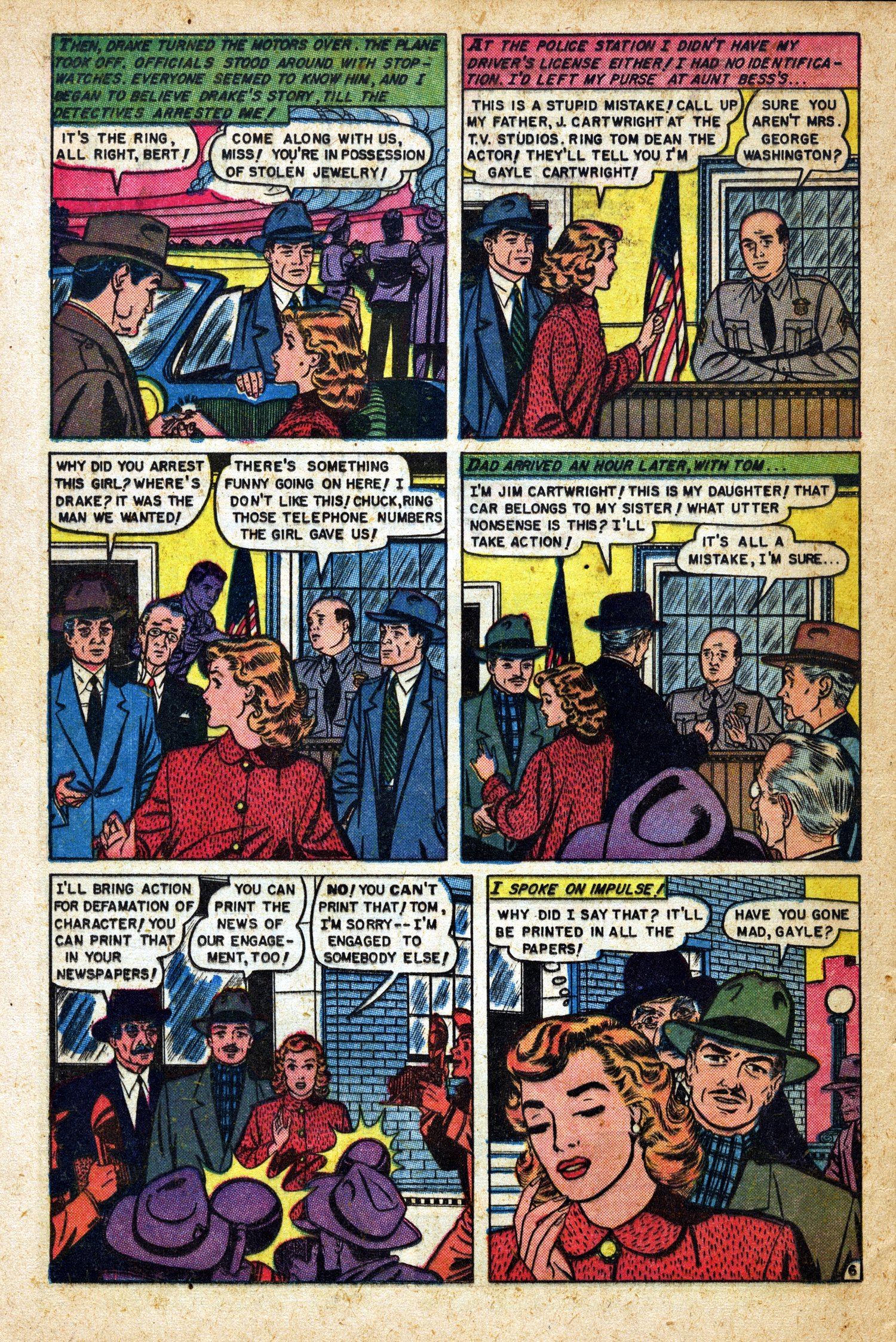 Read online Glamorous Romances comic -  Issue #63 - 16