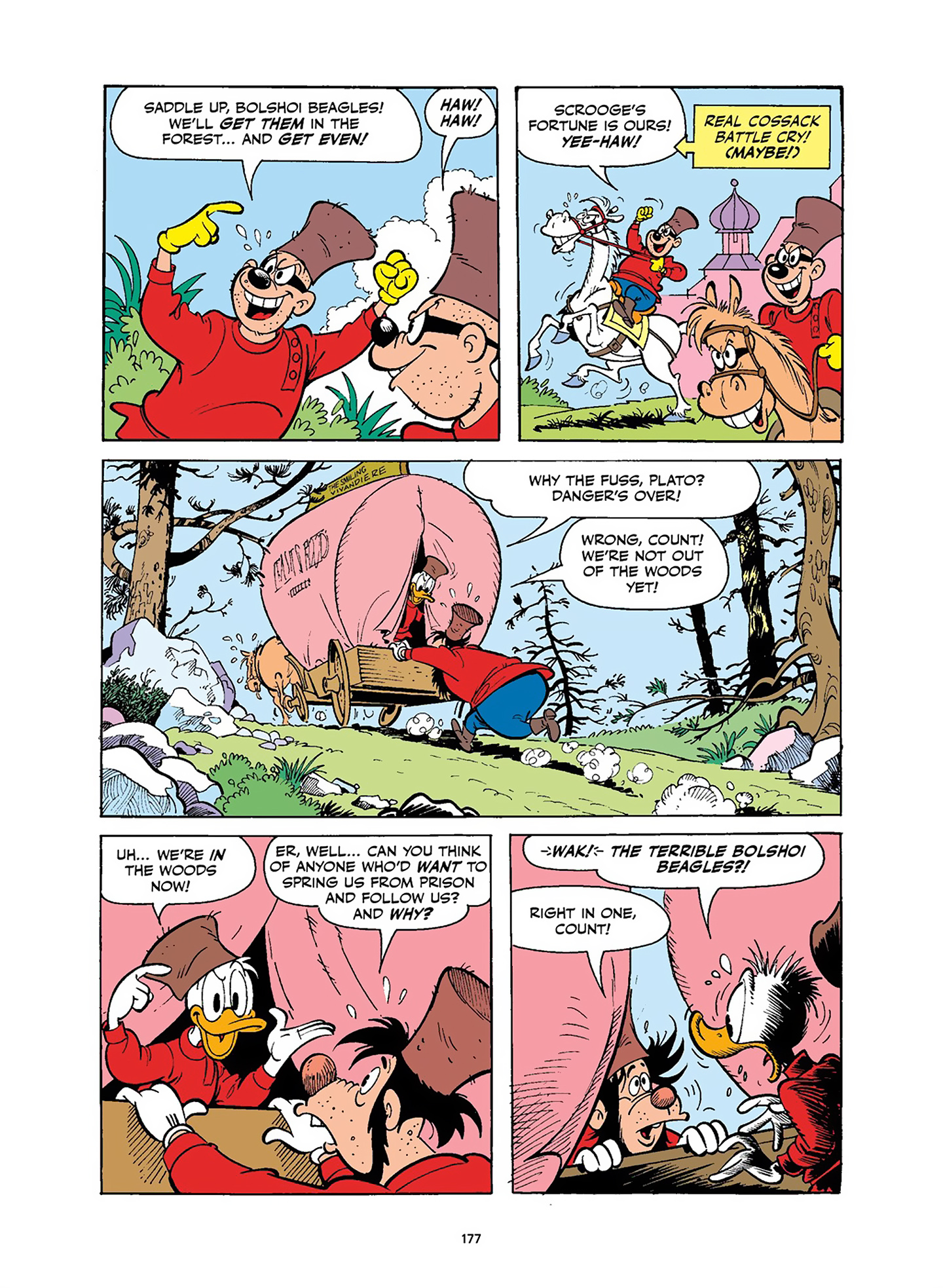 Read online Uncle Scrooge and Donald Duck in Les Misérables and War and Peace comic -  Issue # TPB (Part 2) - 75