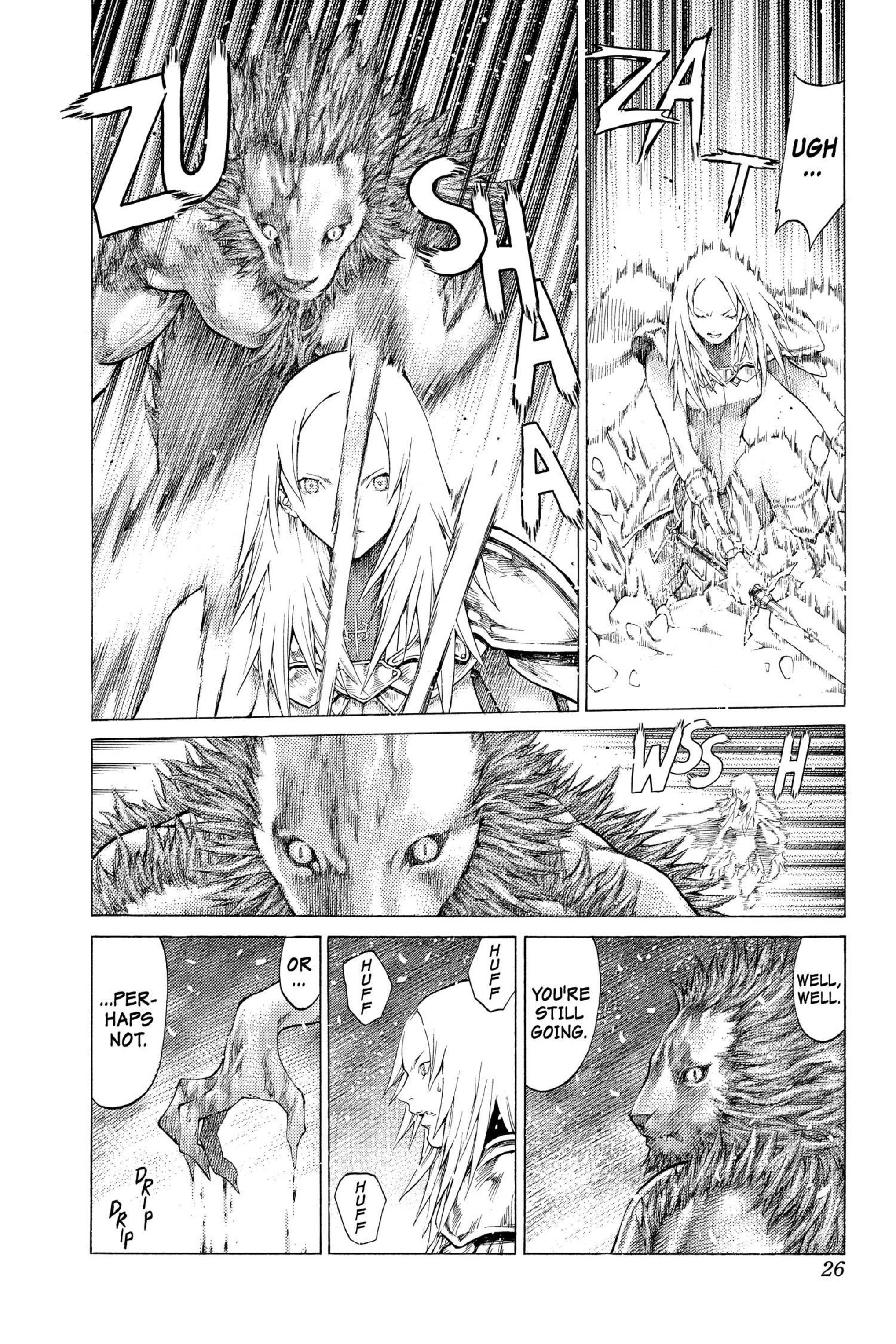 Read online Claymore comic -  Issue #11 - 26