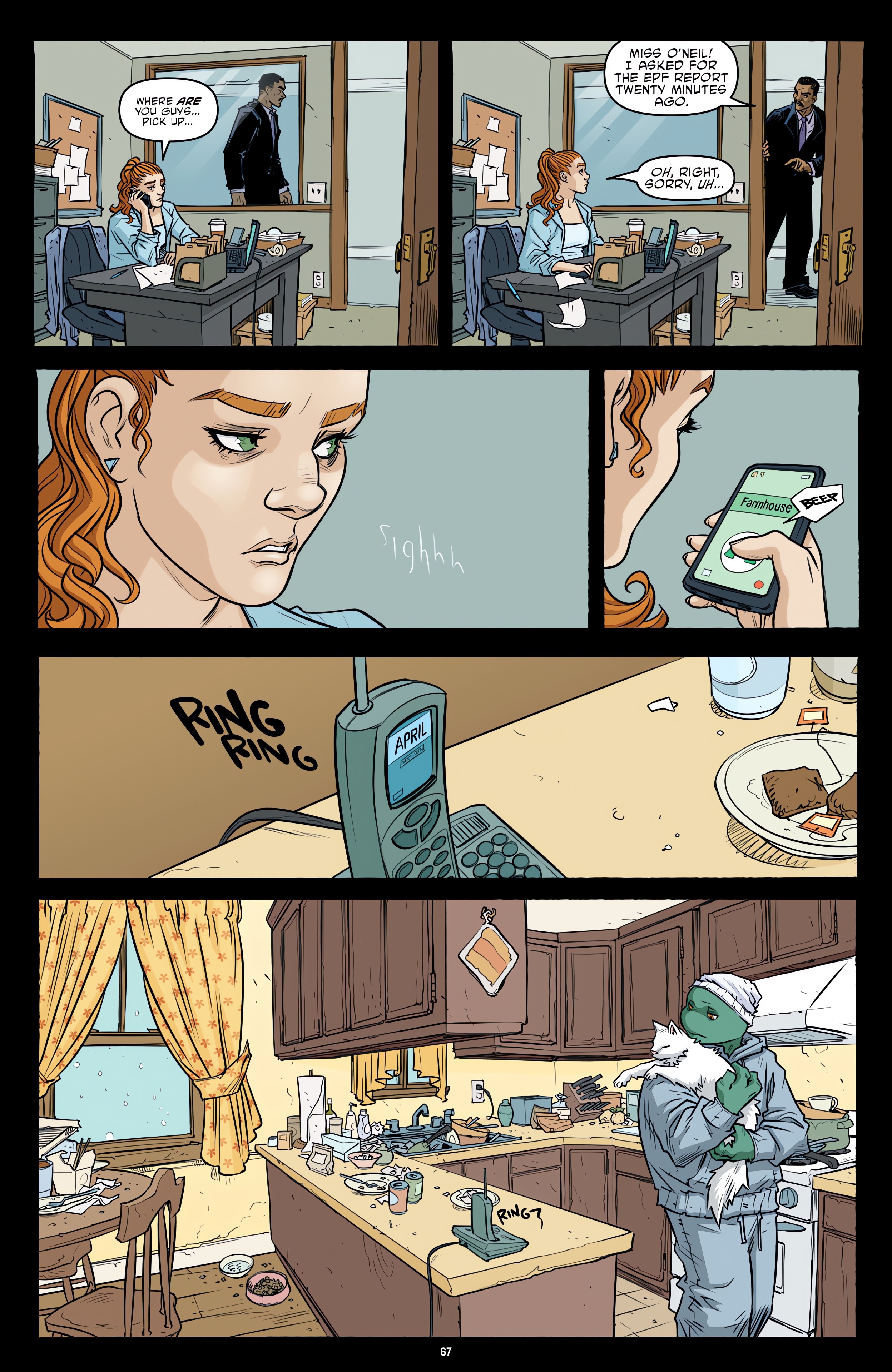 Read online Teenage Mutant Ninja Turtles: The IDW Collection comic -  Issue # TPB 14 (Part 1) - 67