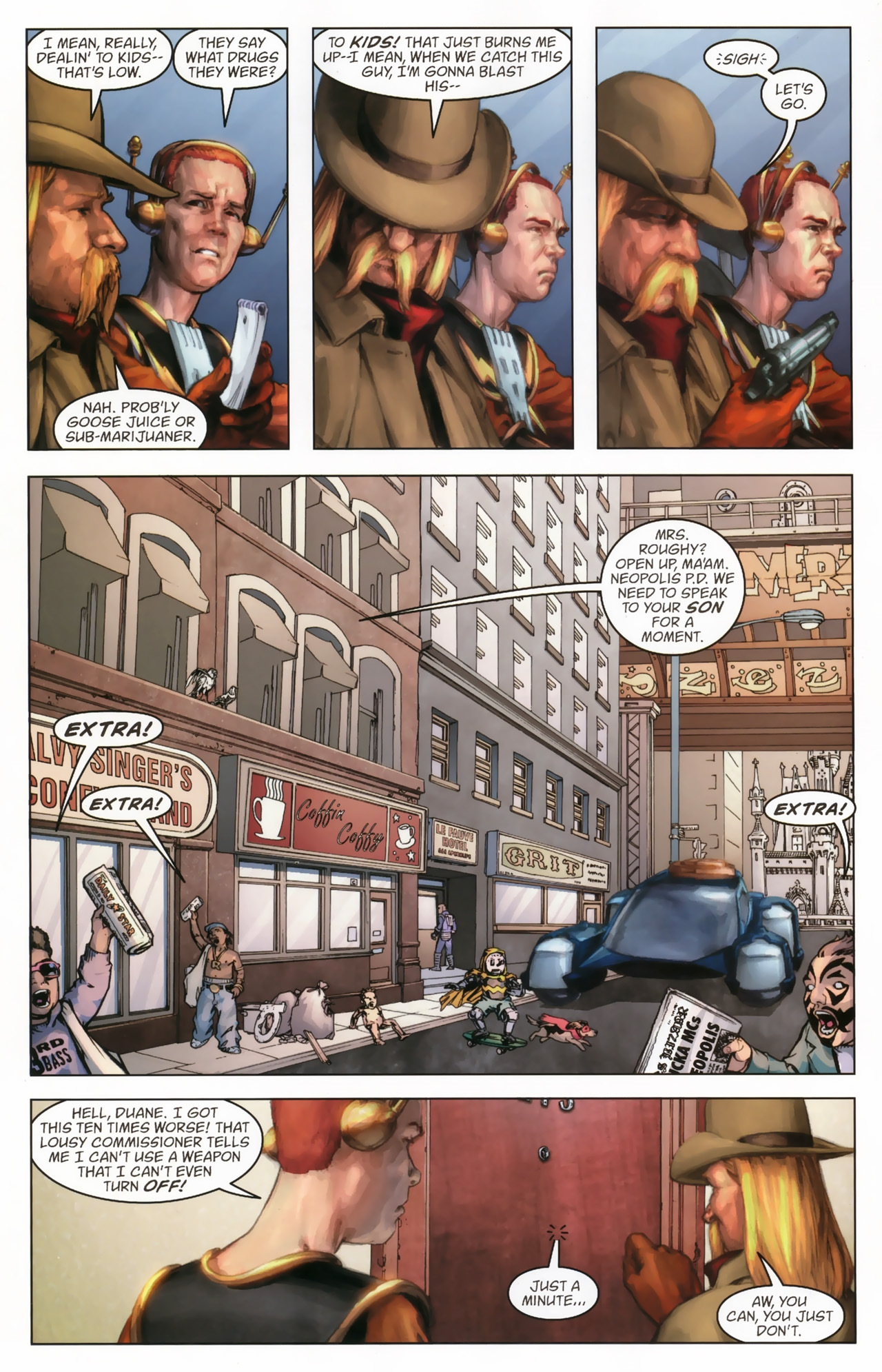 Read online Top 10 Season Two comic -  Issue #1 - 17